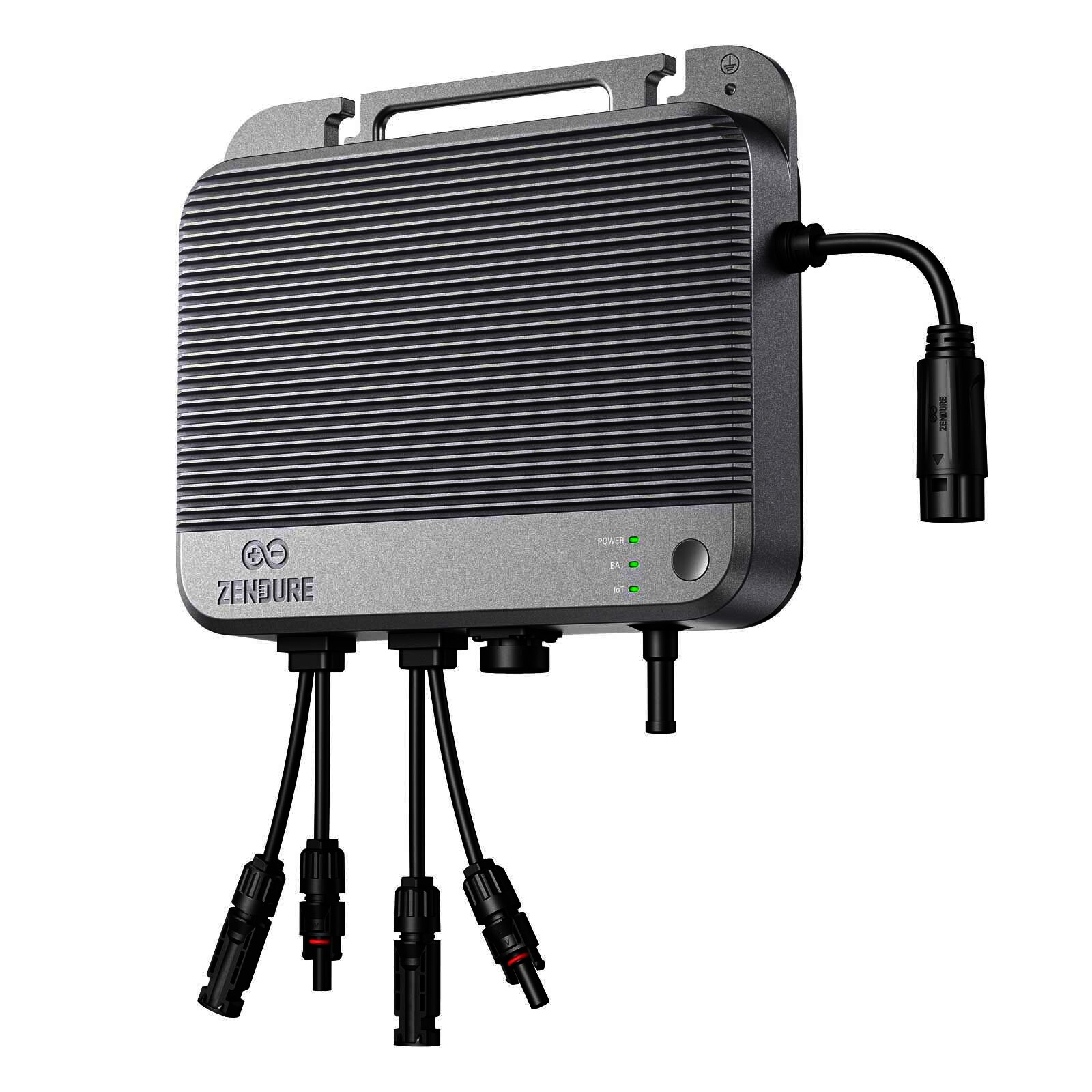 Zendure SolarFlow 800 Hybrid-Mikrowechselrichter 800 W + Zendure AB2000X Batterie 1,92 kWh