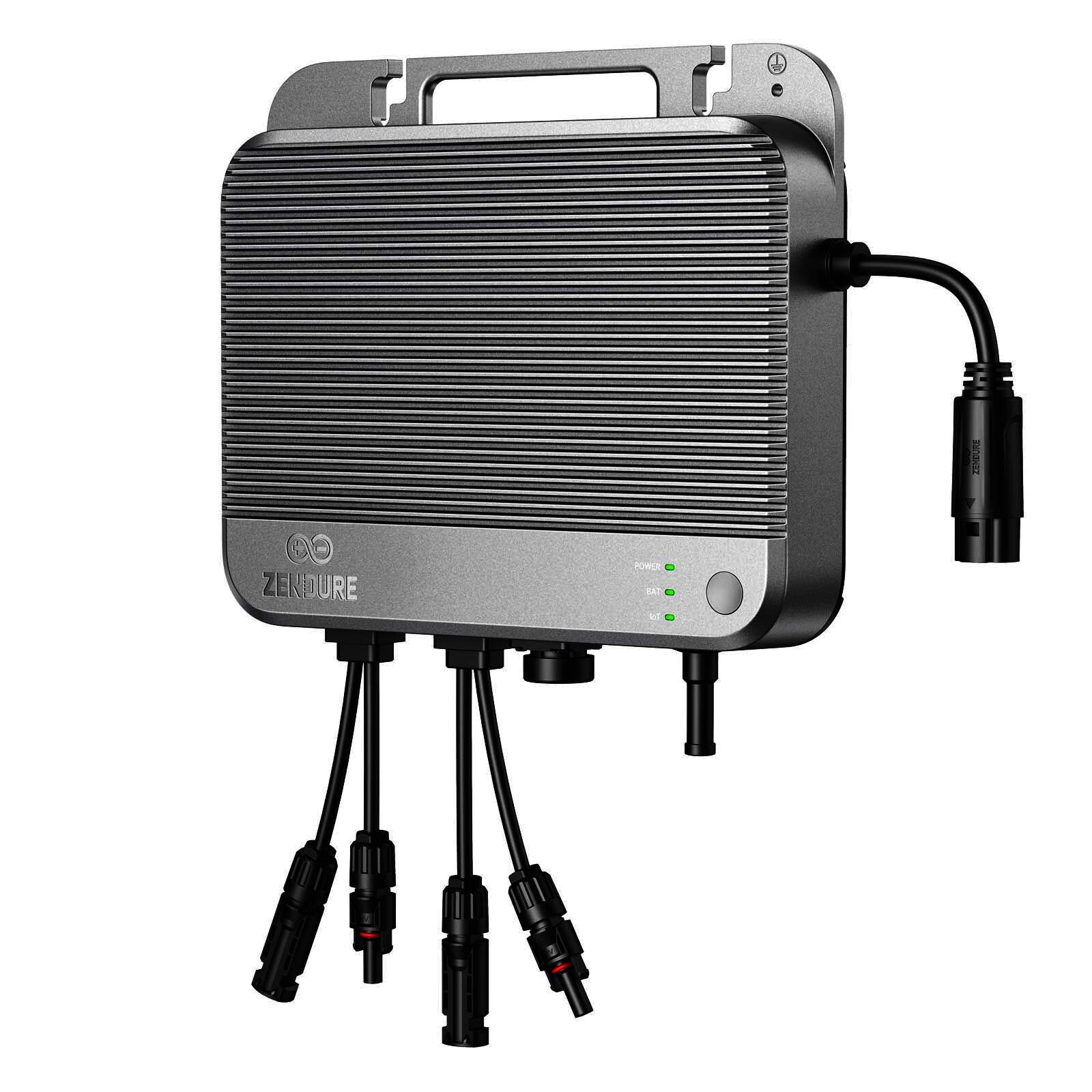 Zendure SolarFlow 800 Hybrid-Mikrowechselrichter 800 W + Zendure AB2000X Batterie 1,92 kWh