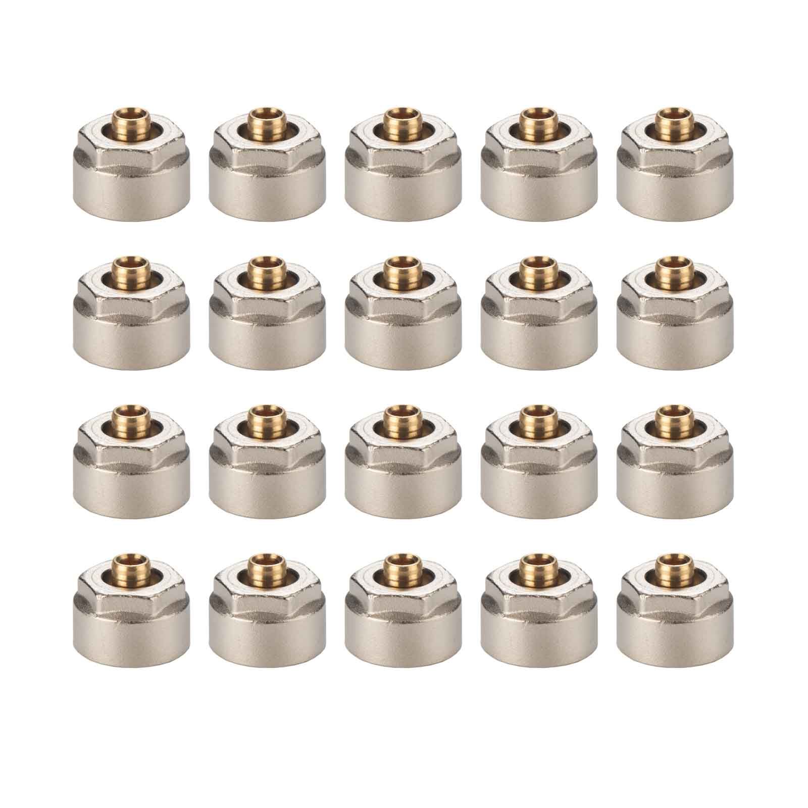 Klemmverschraubung 14 x 2 mm 3/4 Zoll Eurokonus Universal 20 Stück
