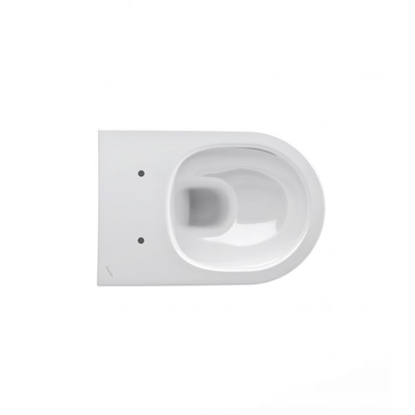 Tiefspuelklosett PRO 820966 wandhaengend, spuelrandlos, LCC weiss