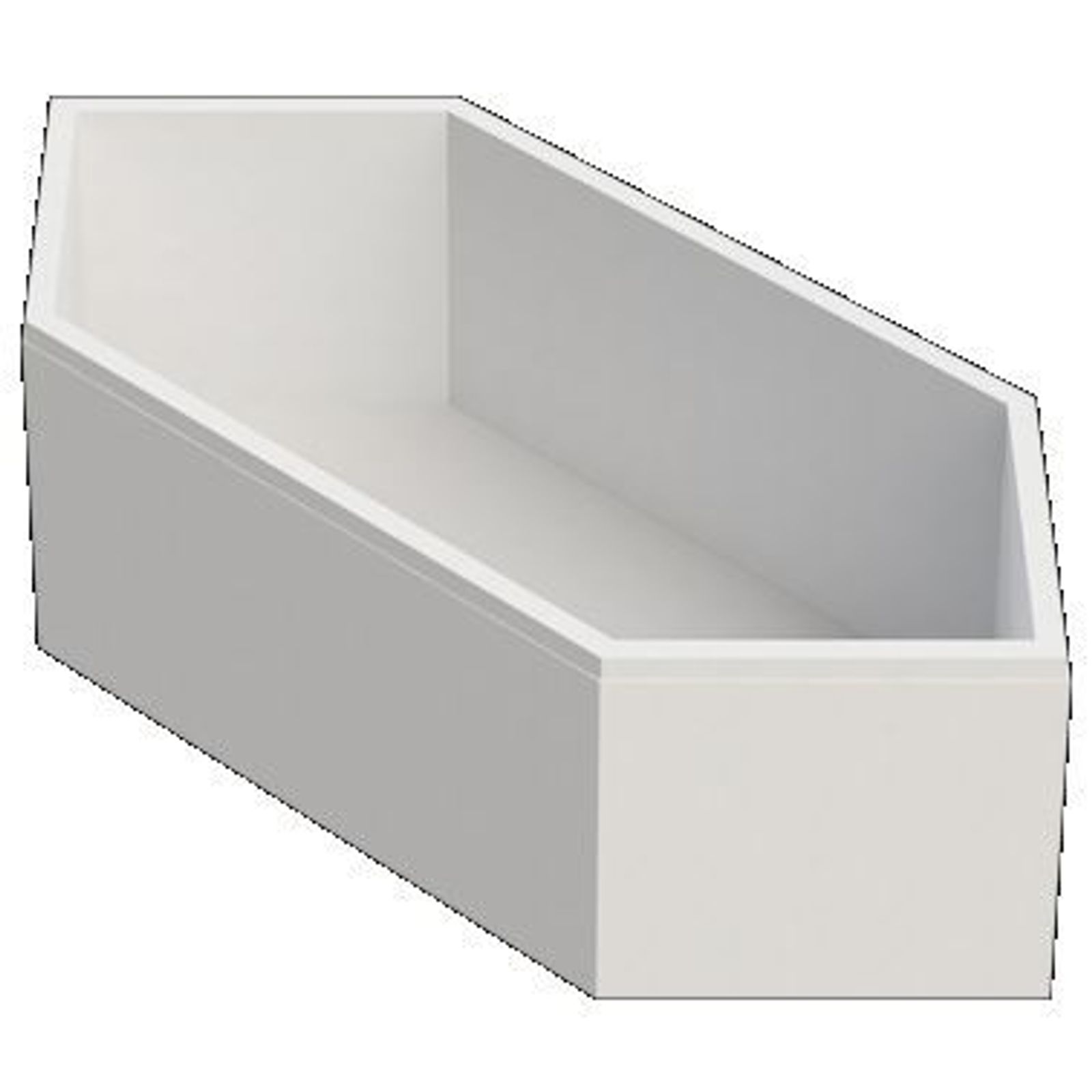 Schedel Wannenträger SW85210 f UNO 6Eck-Einbauw ÜBL links 1900x900
