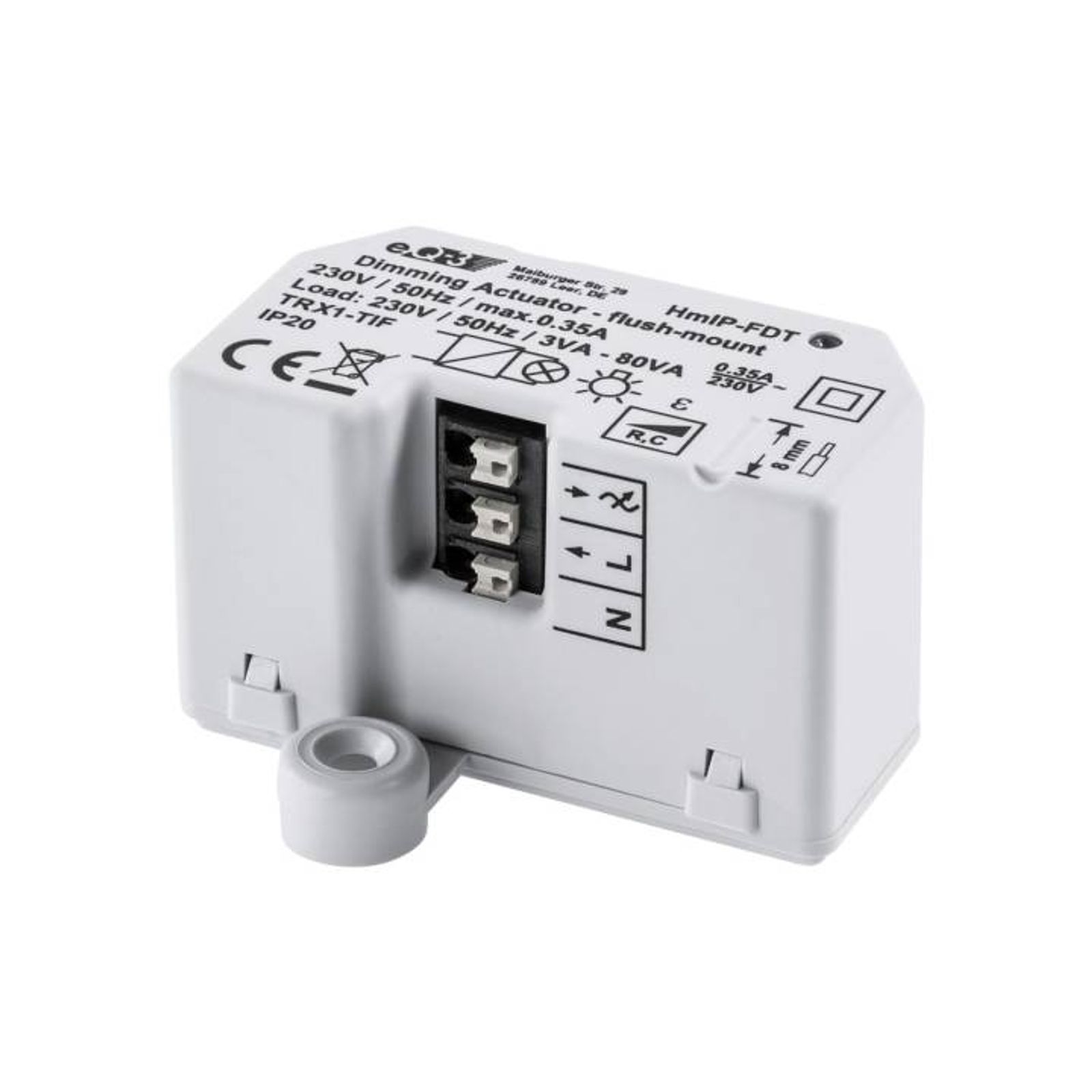 Homematic IP Smart Home Dimmaktor Unterputz - Phasenabschnitt HmIP-FDT