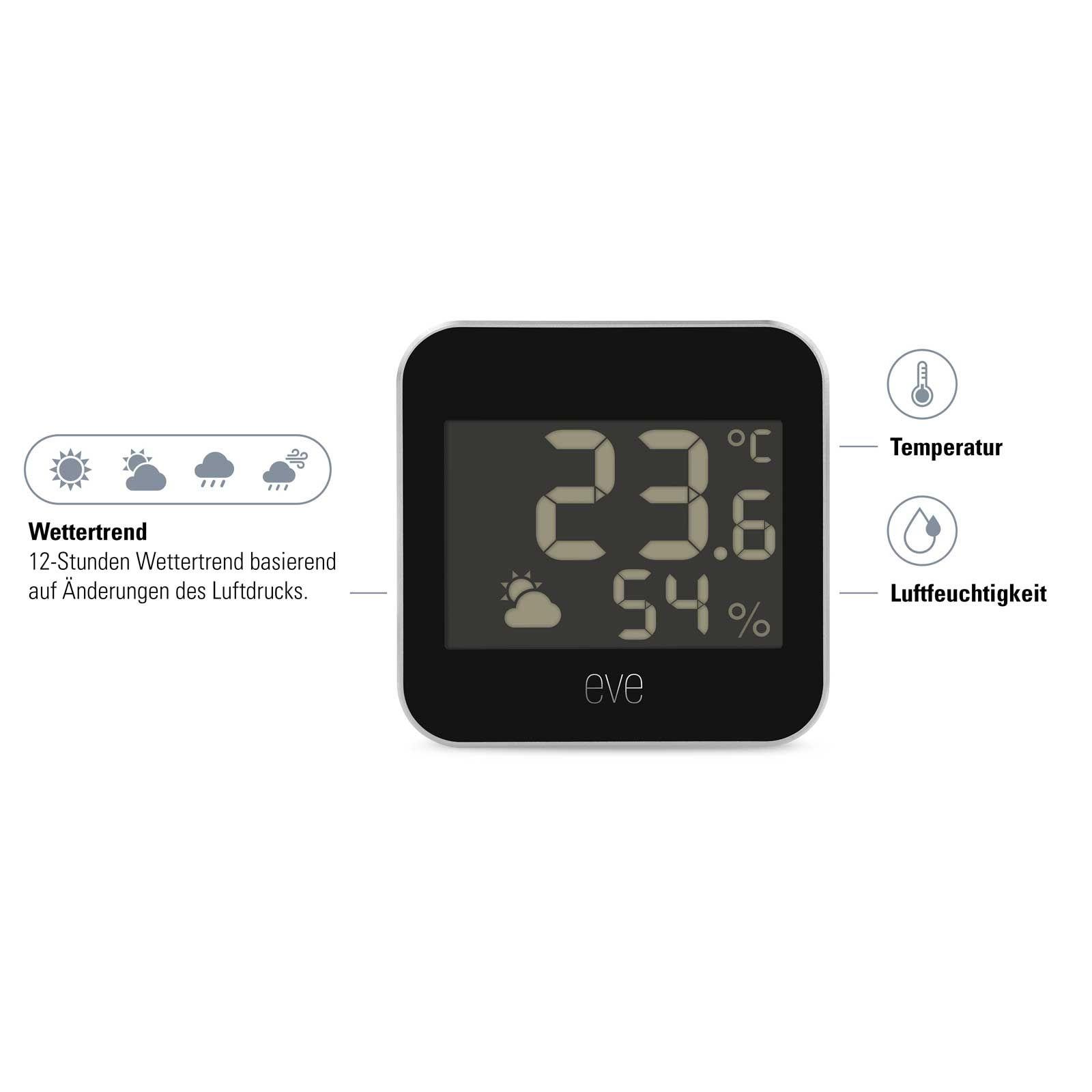 Eve Weather - Smarte Wetterstation (Matter)