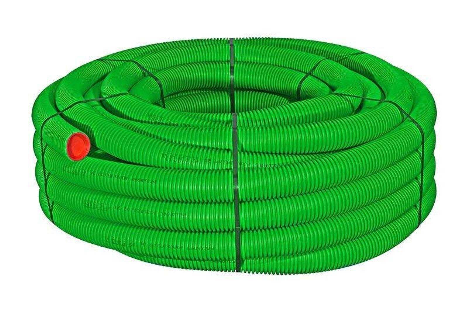 AERIVA Kunststoff-Flexrohr Lüftungsrohr 75 mm 50 m antistatisch/antibakteriell