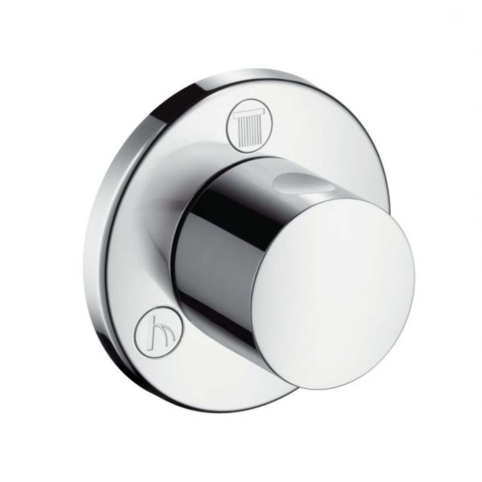 hansgrohe Umstellung Quattro Trio Fertig chrom zylindrischer Griff