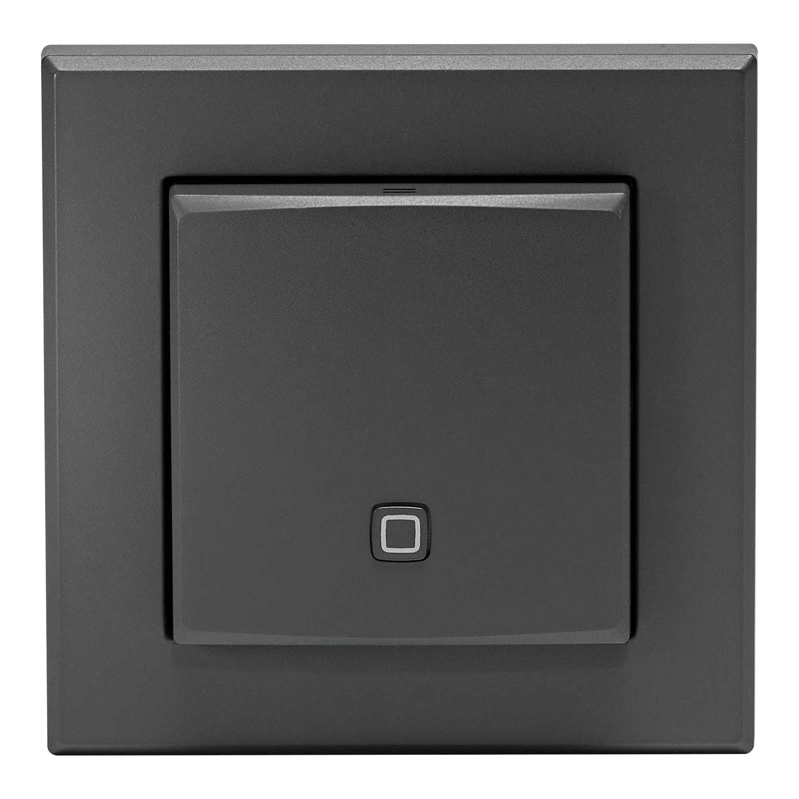 Homematic IP Smart Home Temperatur- und Luftfeuchtigkeitssensor innen HmIP-STH-A anthrazit