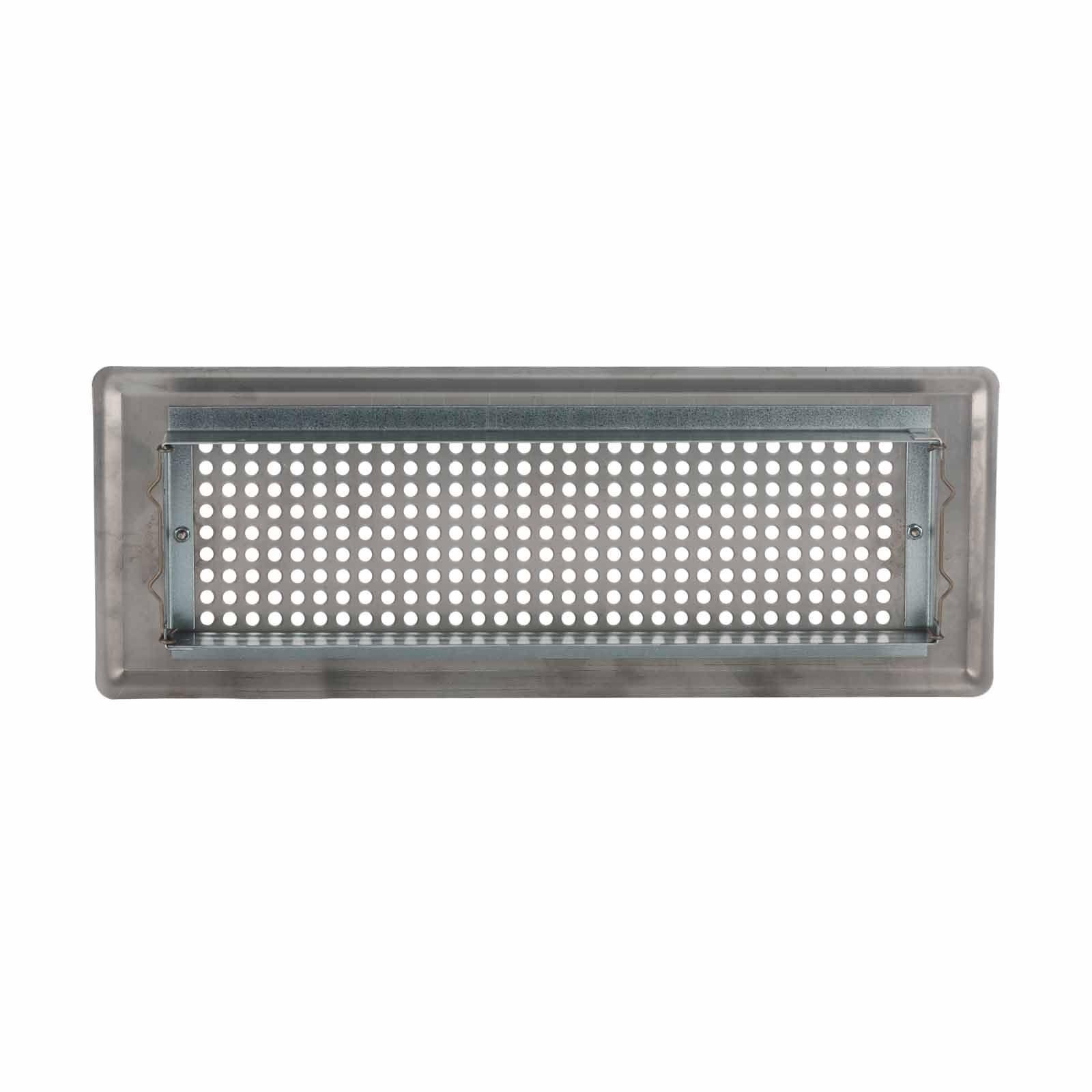 Wolf Bodengitter 350x130mm Edelstahl für flex. Kanalsystem 50x100, für CWL