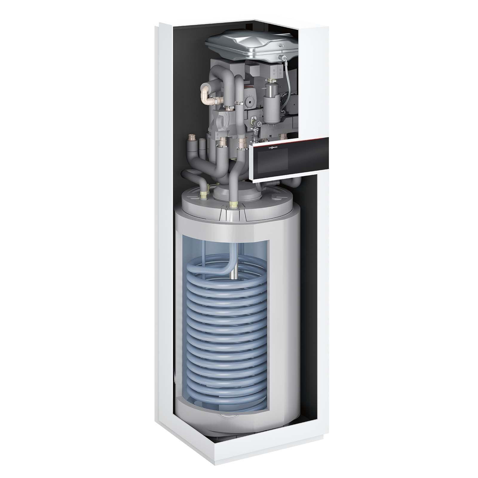 Viessmann Paket Vitocal 151-A Luft/Wasser-Wärmepumpe 12 kW AWOT-E-AC 151.A13 400V Monoblock mit Montagehilfe Anschluss nach links