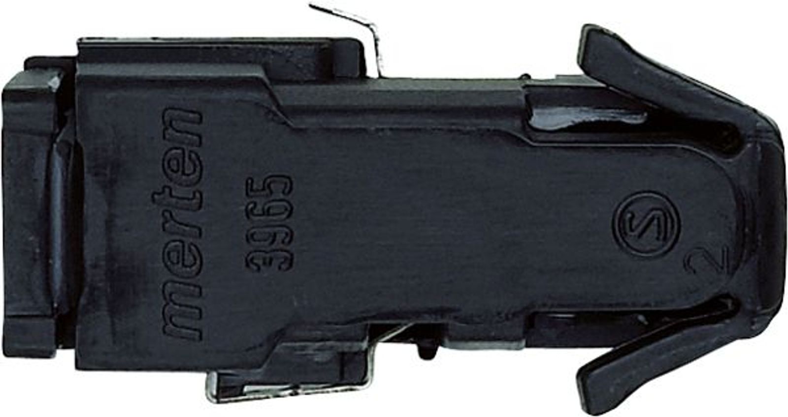 Merten Steckfassung schwarz E10 Steckbef Kst 396576