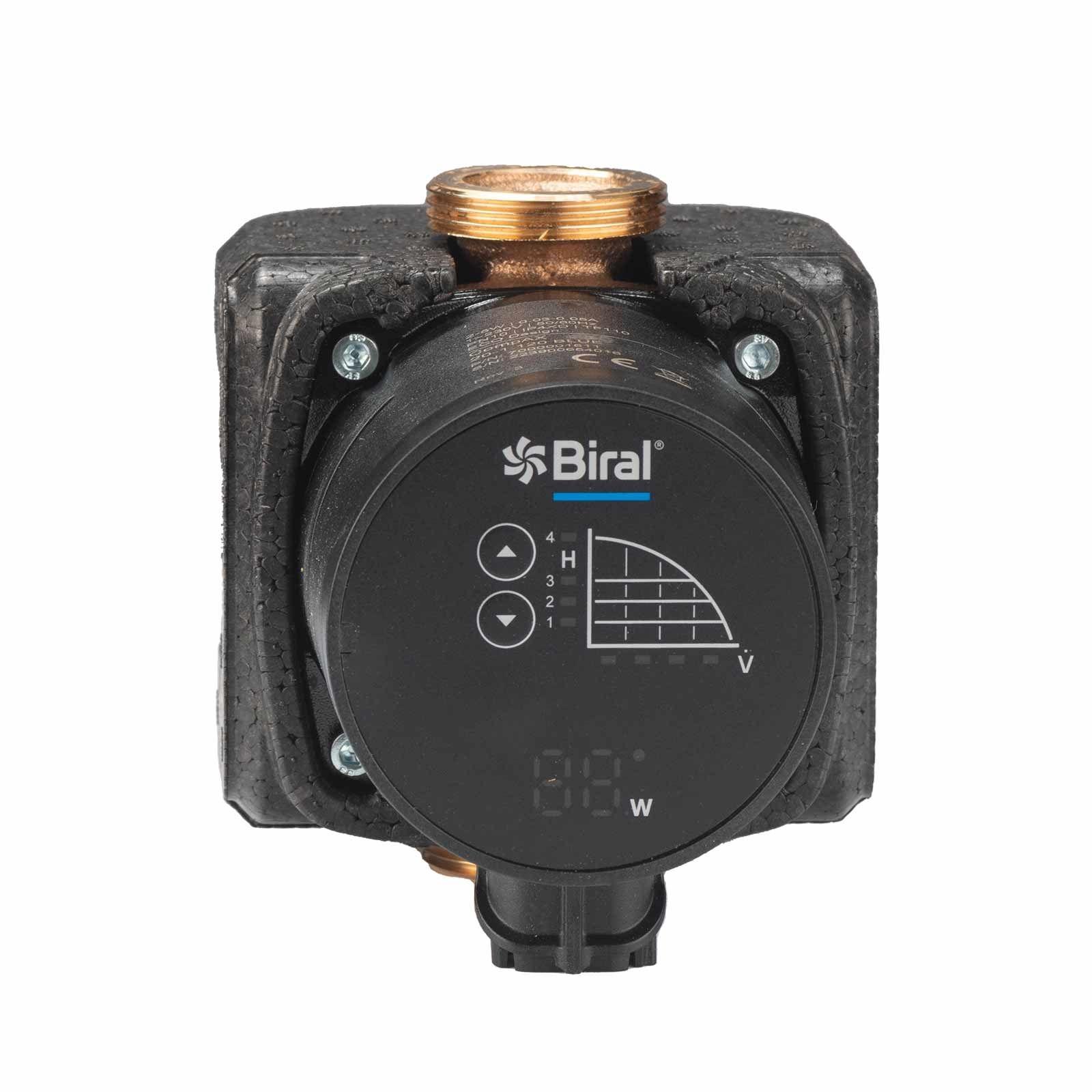 Biral Trinkwasser-Umwälzpumpe CompAX 20-4 120 BLUE mit Wärmedämmschale