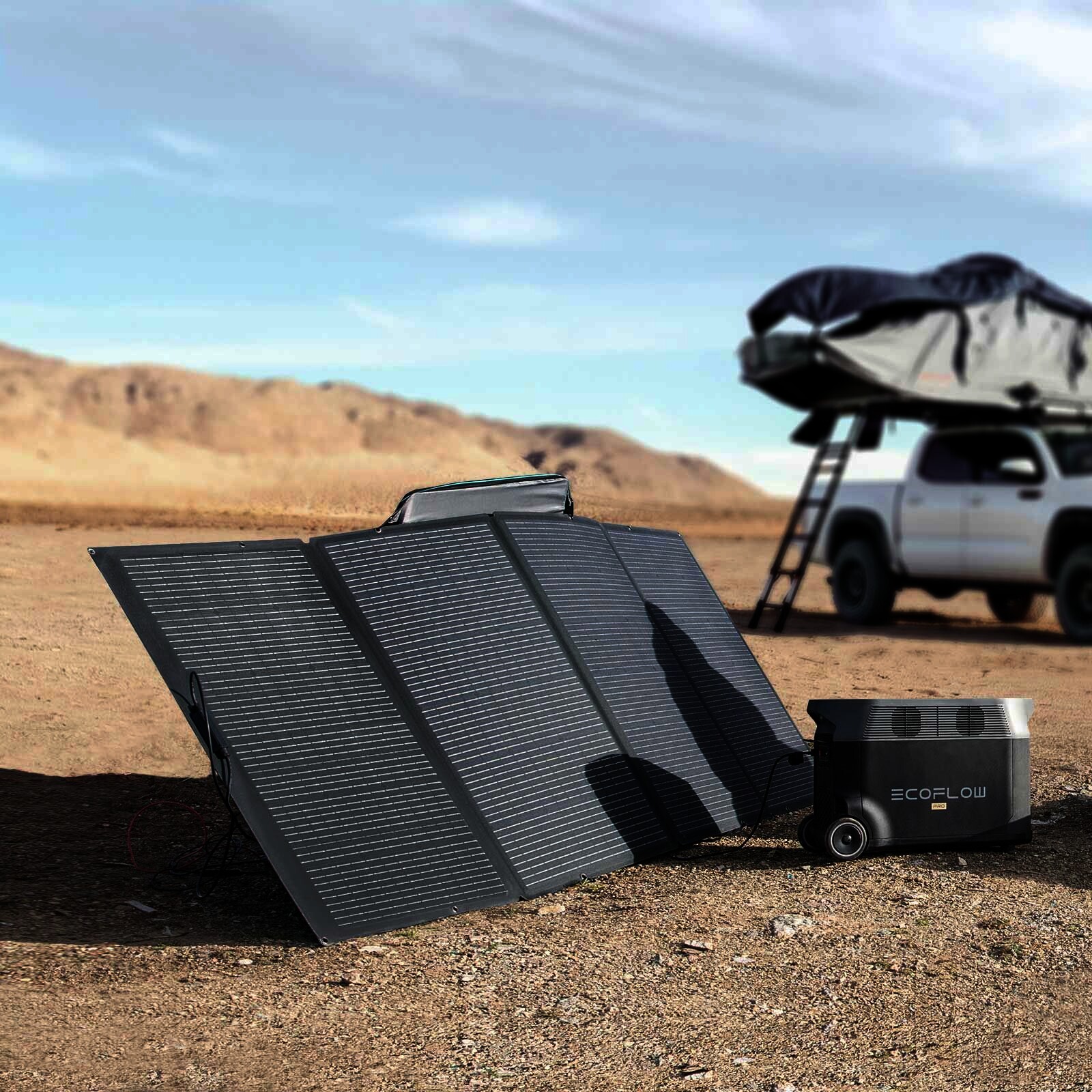 EcoFlow 400 W Tragbares Solarpanel