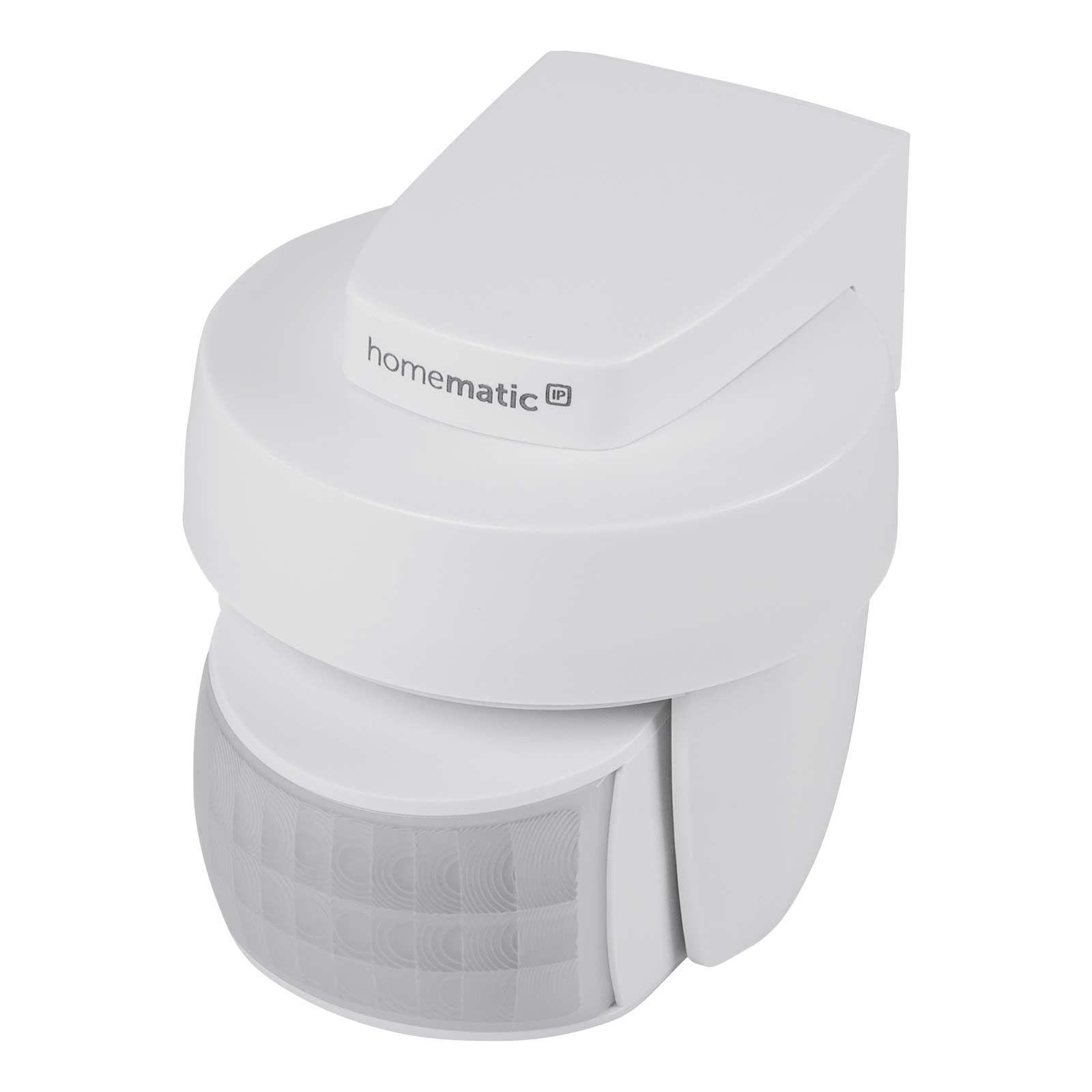 Homematic IP Smart Home Bewegungsmelder HmIP-SMO-2 mit Dämmerungssensor - außen, weiß