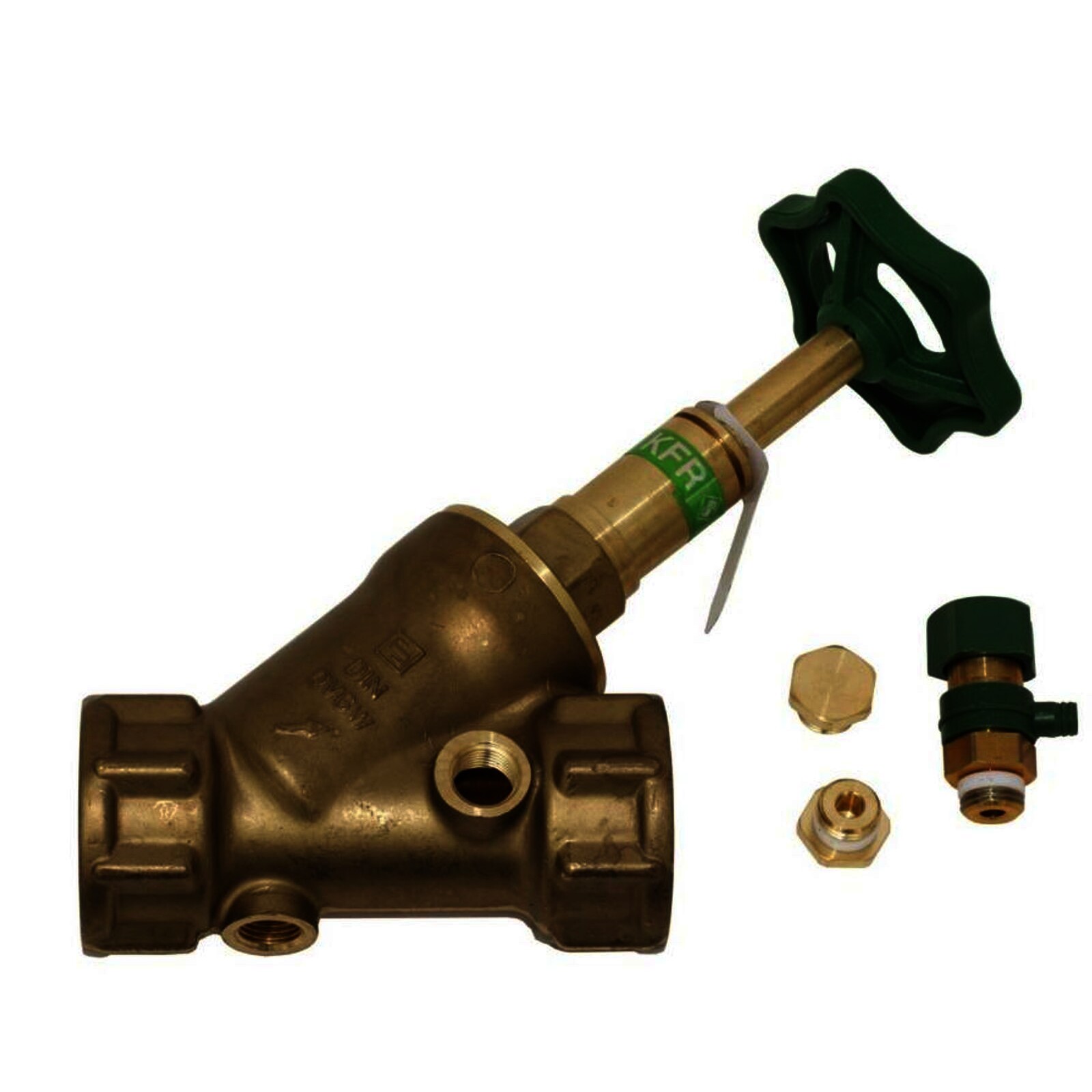 Marken KFR-Ventil DIN-Basis DN 32 IG Rp 1¼ Zoll mit Entleerung