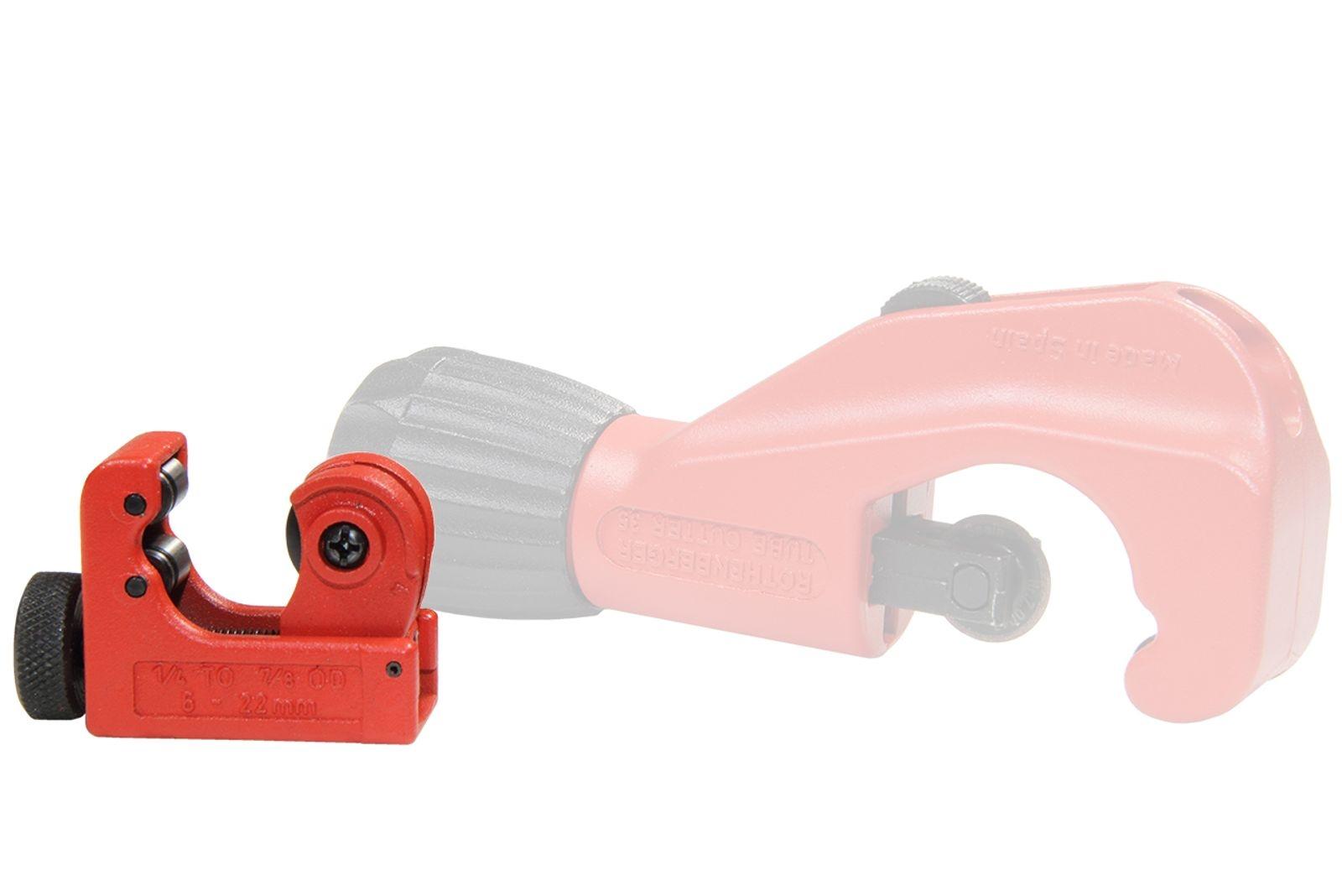 Rothenberger Rohrabschneider MINICUT II PRO für Rohr Ø 6 - 22 mm, Kupfer, Alu, Messing, Stahl