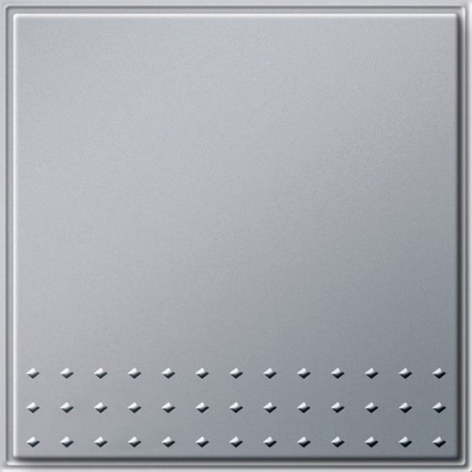 Gira Wechselschalter Taster alu UP IP44 TX 44 012665 1-fach