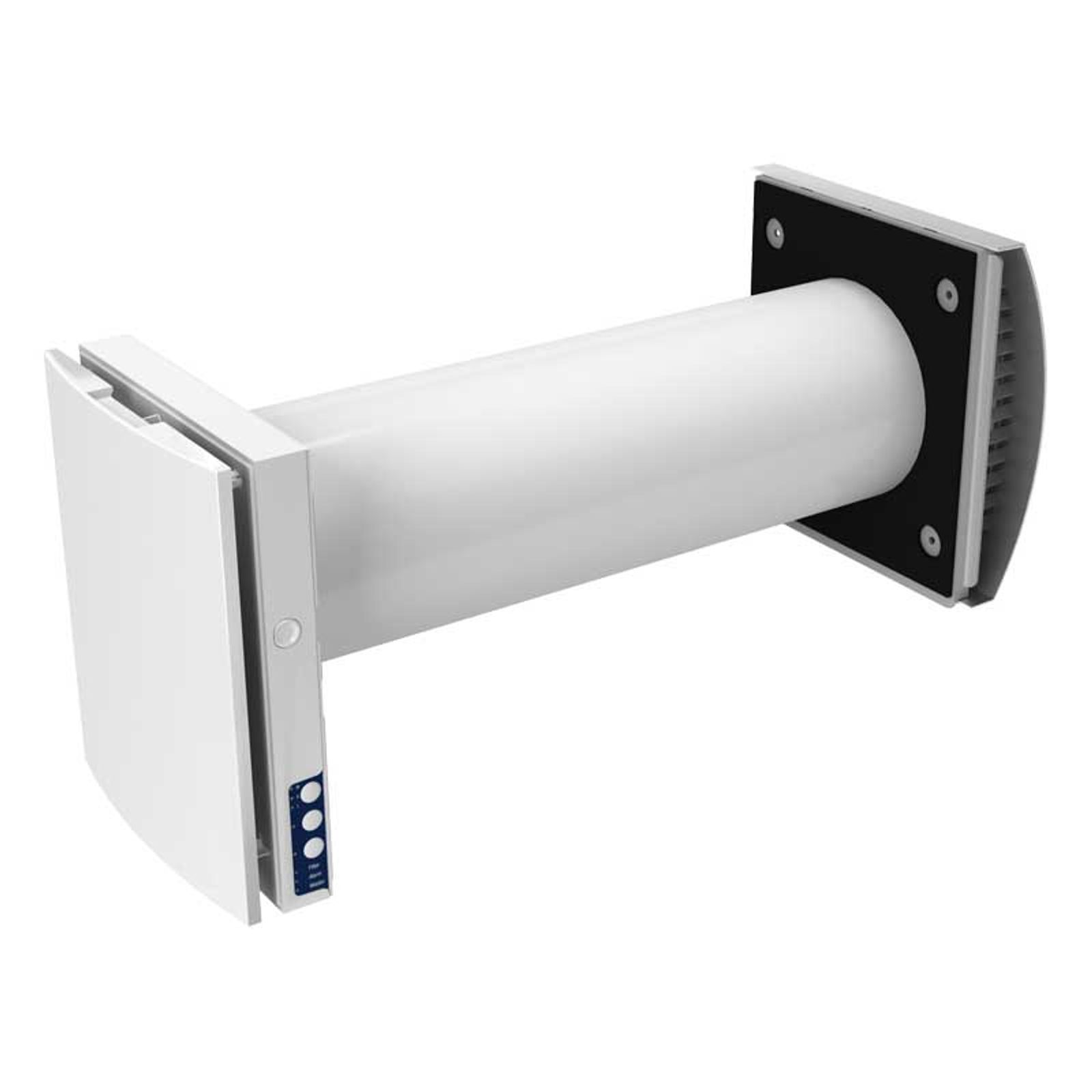 Blauberg Komplettset dezentrales Lüftungsgerät VENTO Expert DUO A30-1 W V.2 weiße Innenblende, WLAN, DN 160