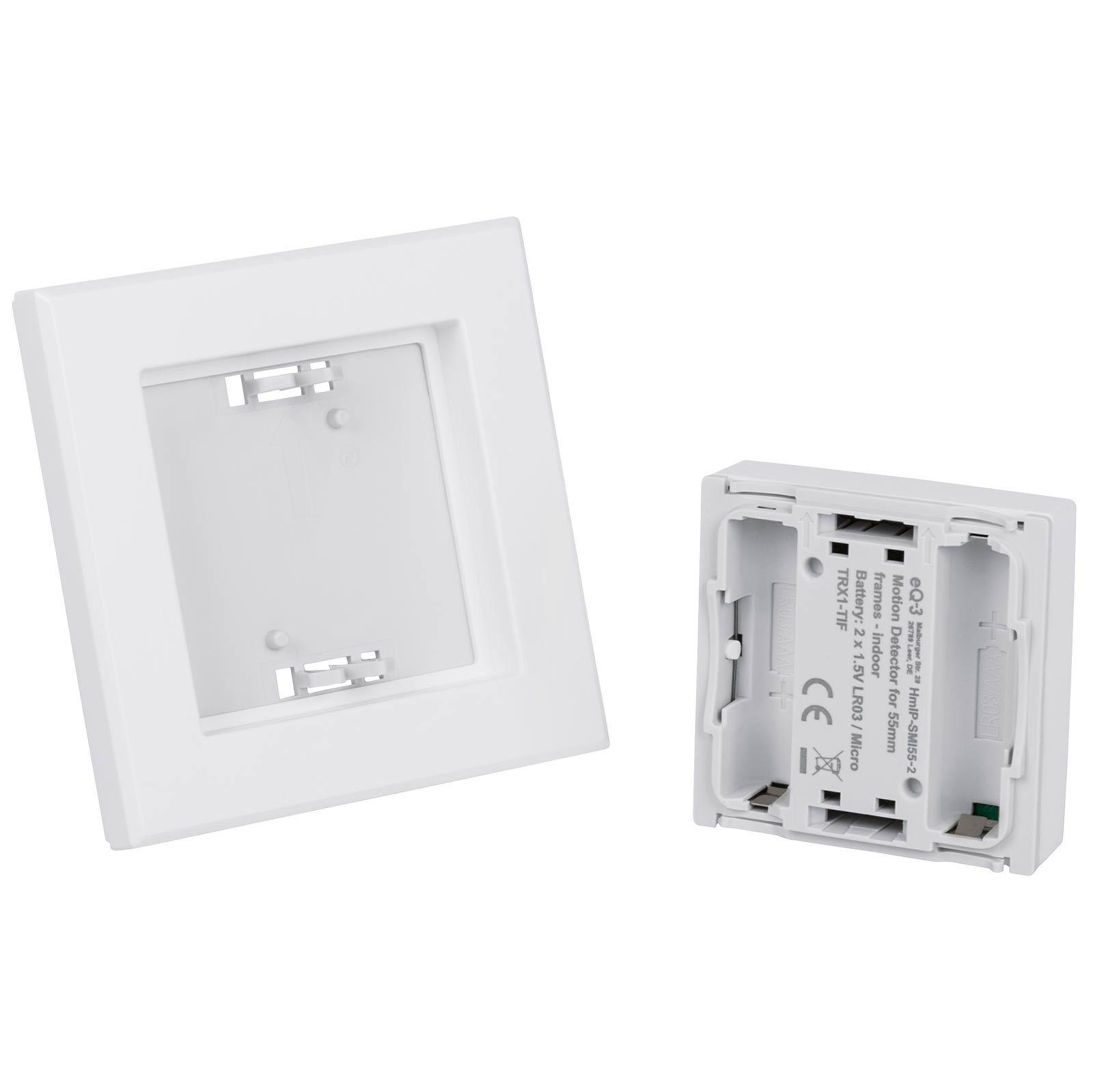 Homematic IP Smart Home Bewegungsmelder für 55er Rahmen innen HmIP-SMI55-2