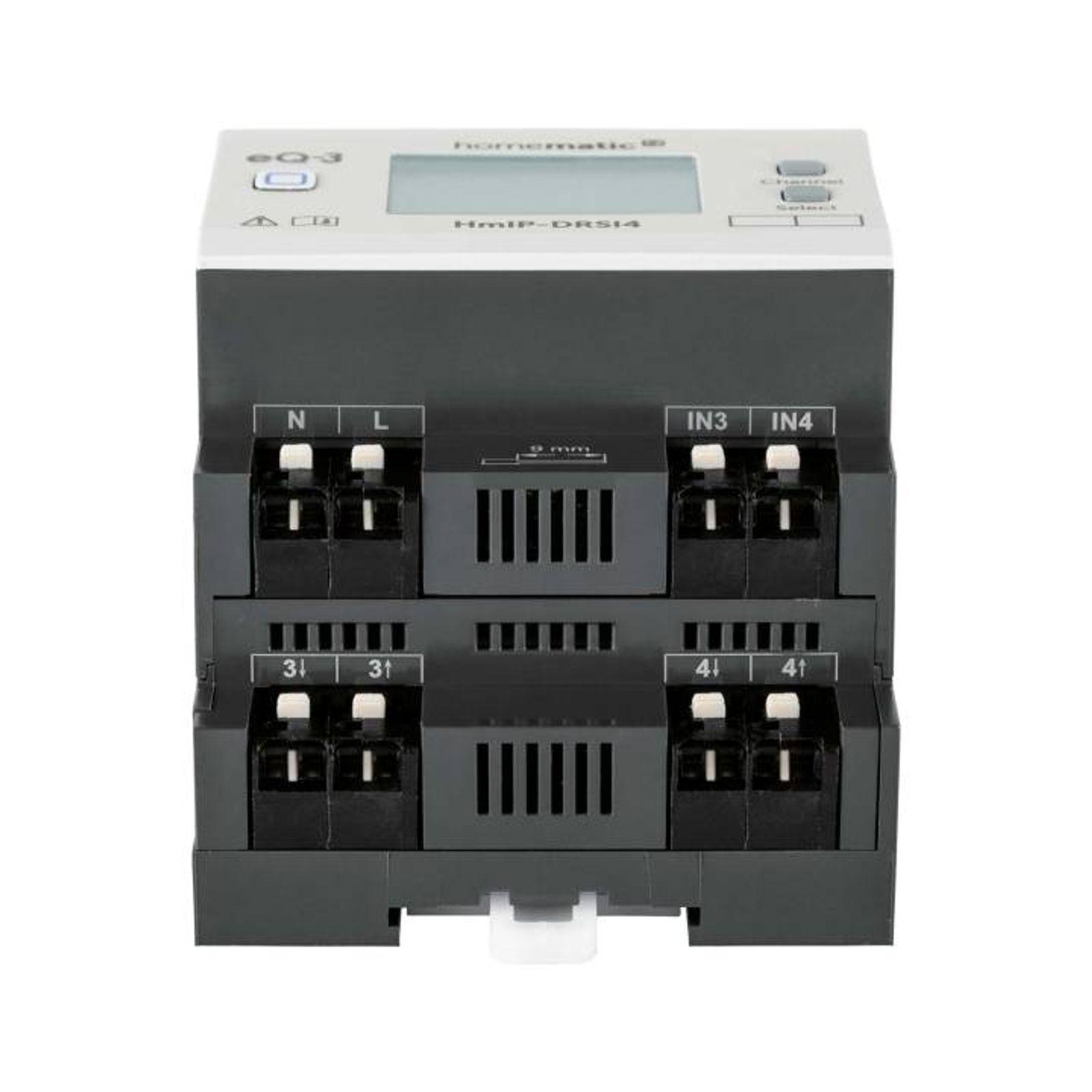 Homematic IP Smart Home Schaltaktor für Hutschienenmontage - 4-fach HmIP-DRSI4