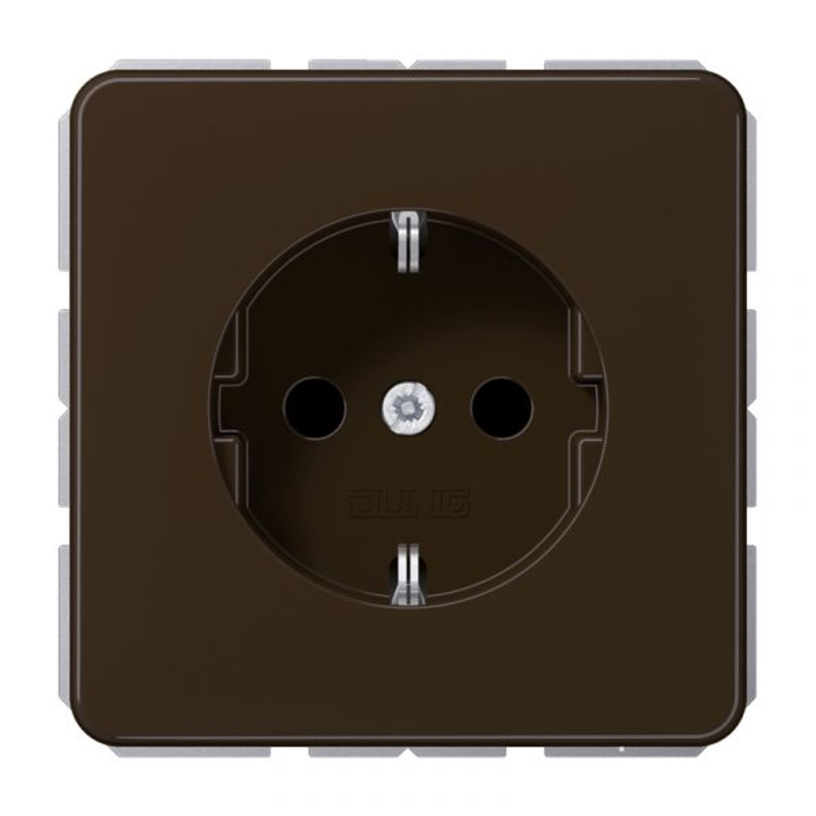 Jung Steckdose 1-fach br glänzend UP IP20 CD 1520 BR