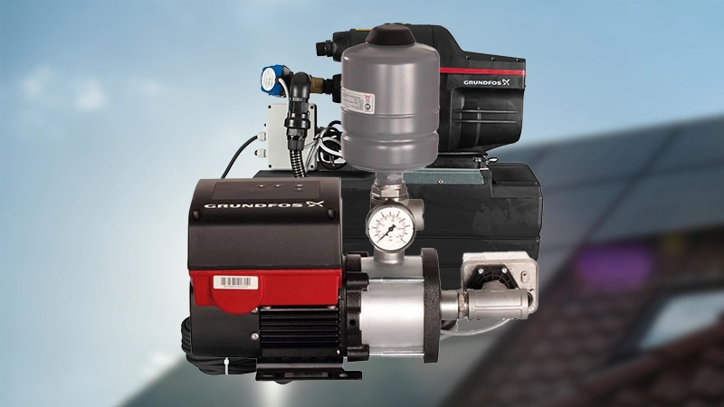 Solarbetriebene Druckerhöhungsanlage