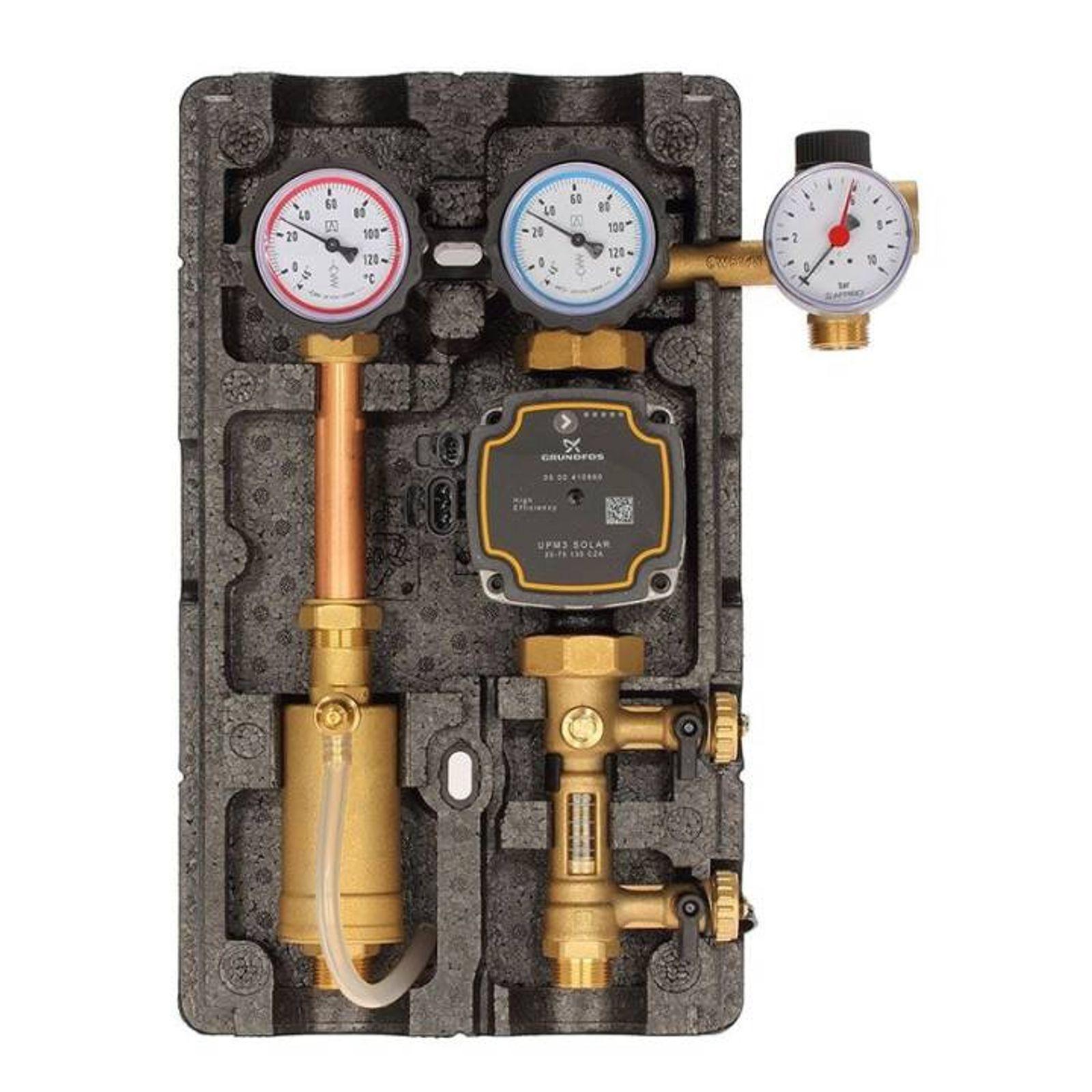 Afriso Solarpumpengruppe PrimoSol 130-4, G ¾, 2 - 12 l