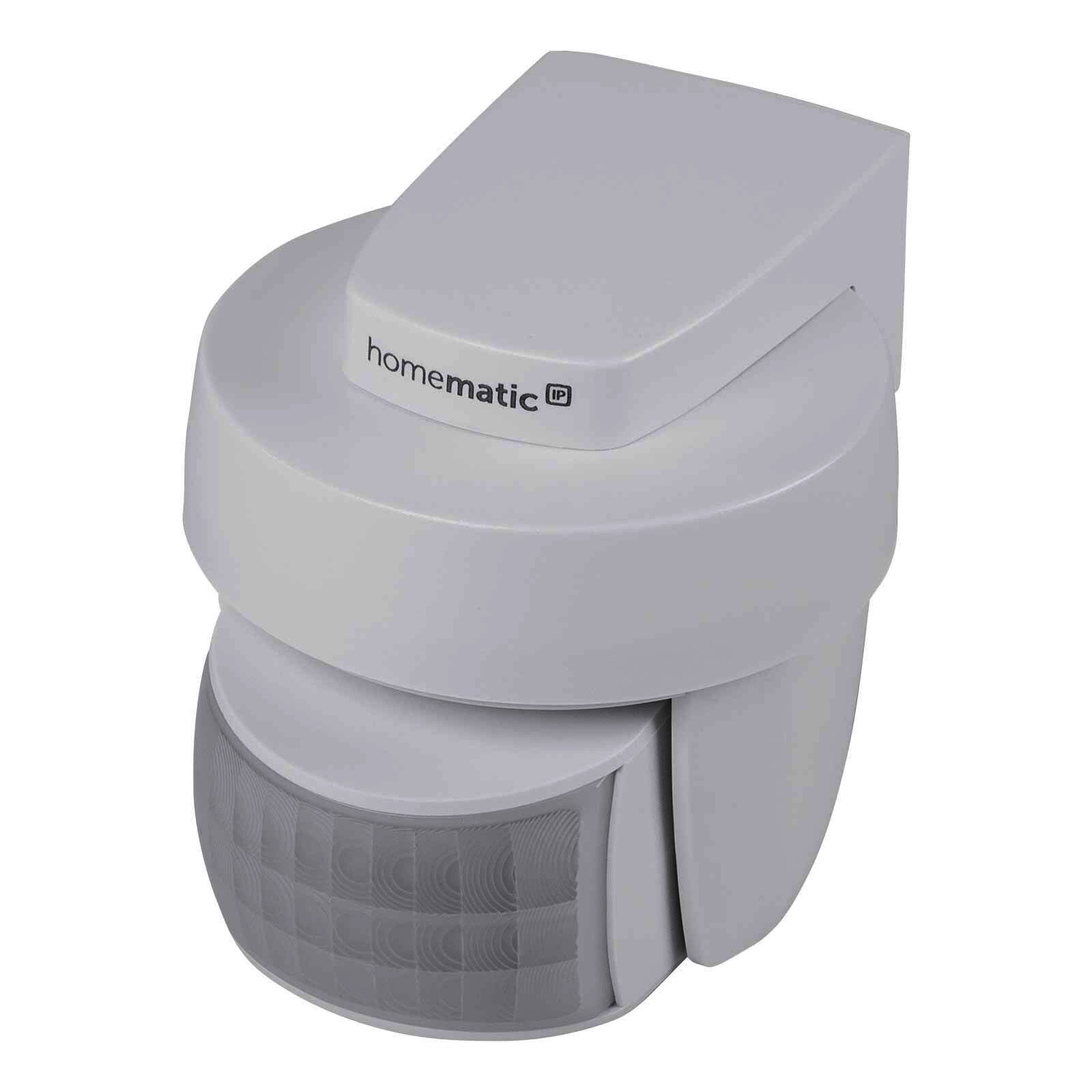 Homematic IP Smart Home Bewegungsmelder HmIP-SMO-2 mit Dämmerungssensor - außen, weiß