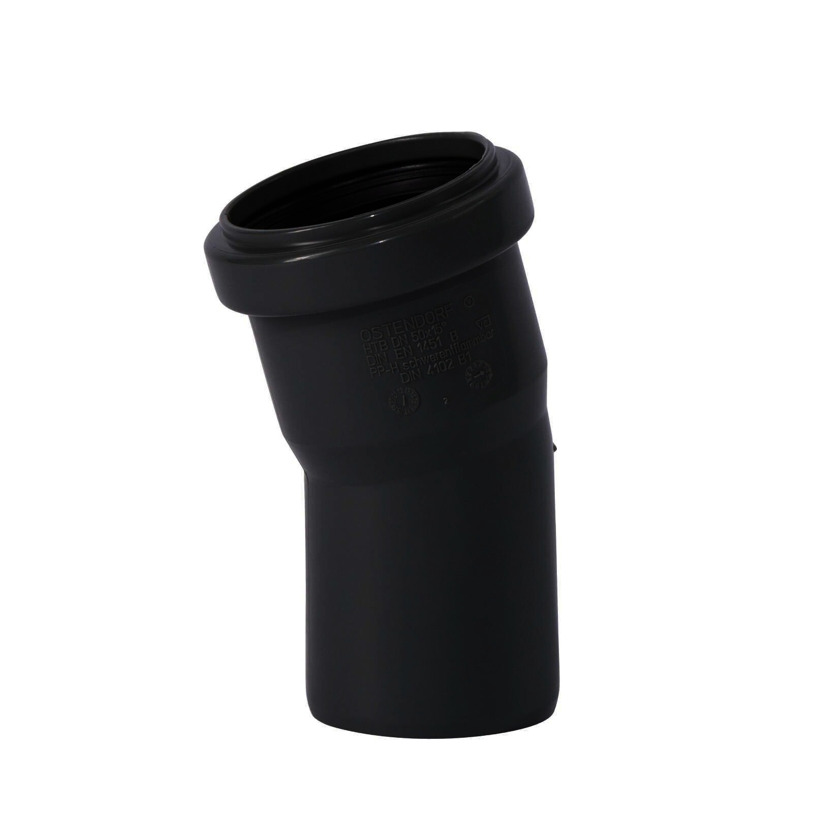 HTsafeB Bogen 15 Grad DN/OD 50
