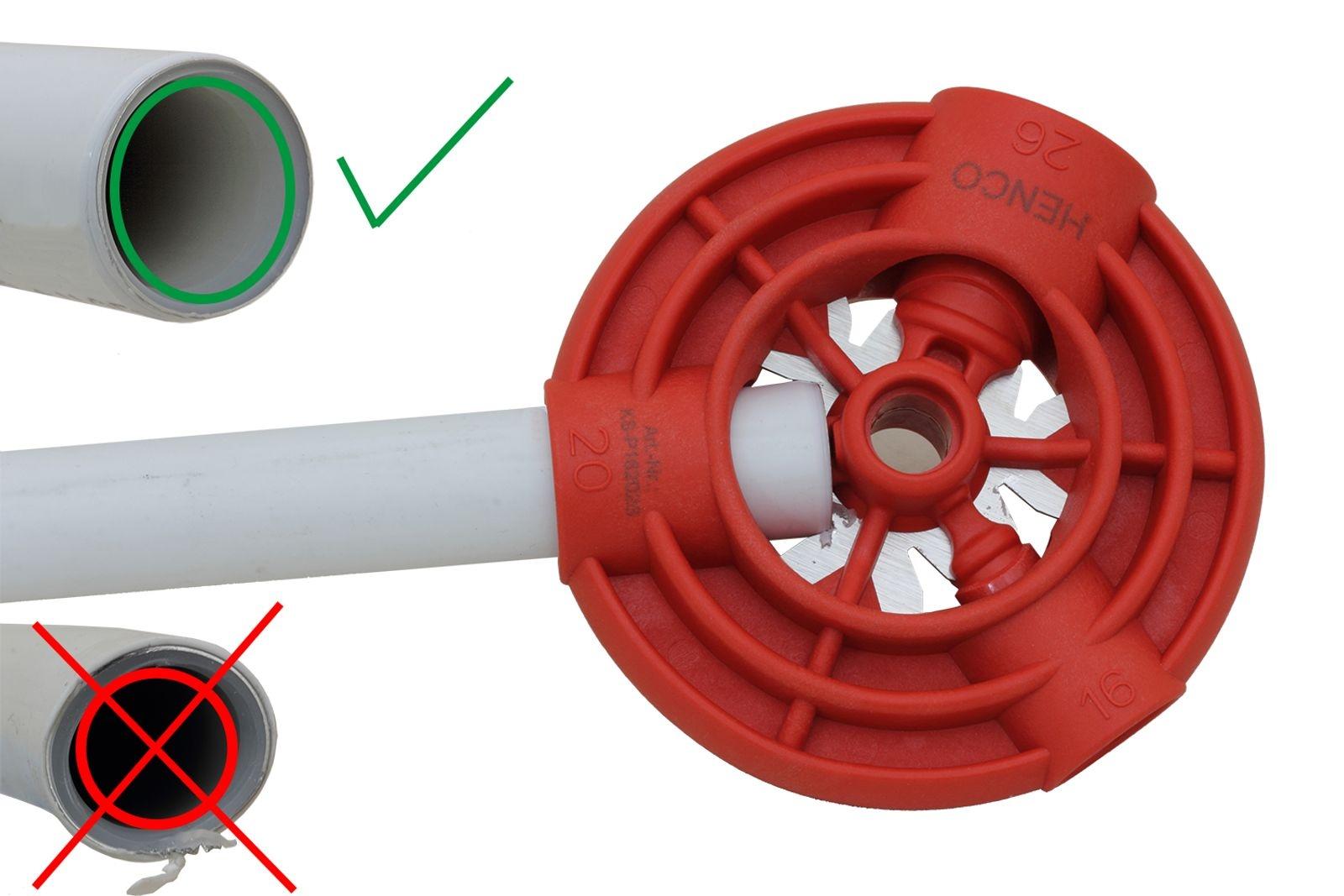 Aluverbund Steckfitting Henco Vision Kalispeed 16 x 2 - 20 x 2 - 26 x 3