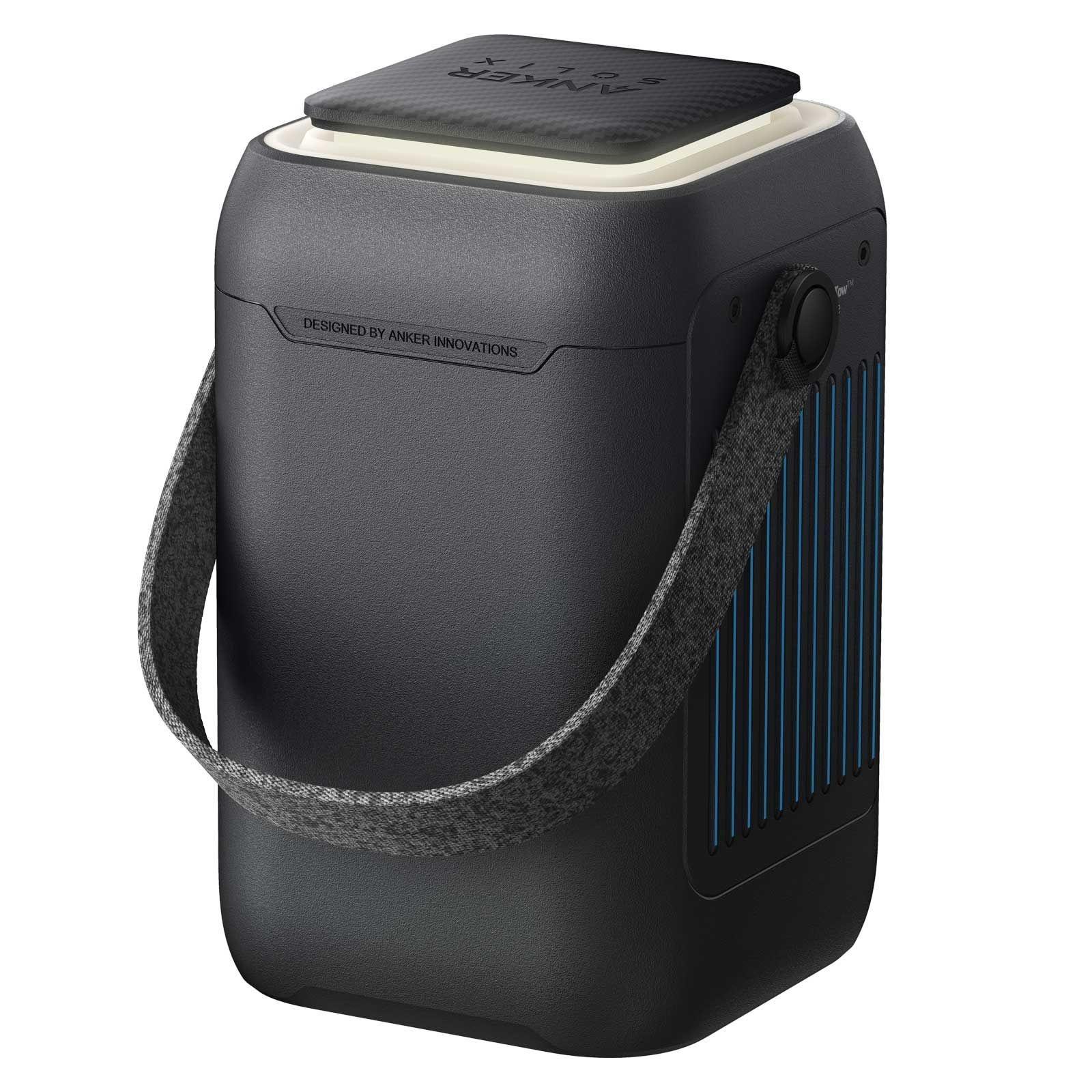 Anker SOLIX C300X DC + PS100X Set – Tragbare Powerstation mit 100W Solarpanel
