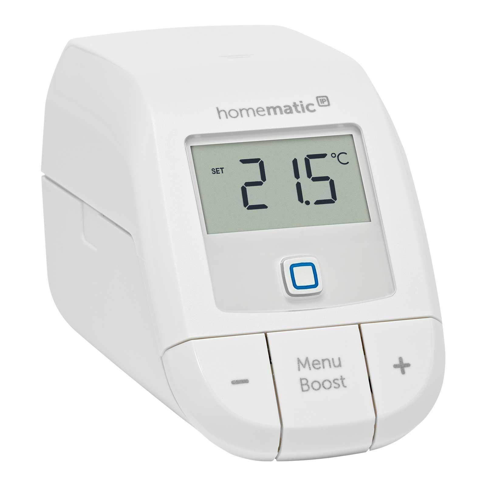 Homematic IP Smart Home Starter Set Heizen - Access Point 2 + 2x Heizkörperthermostat basic HmIP-eTRV-B-2
