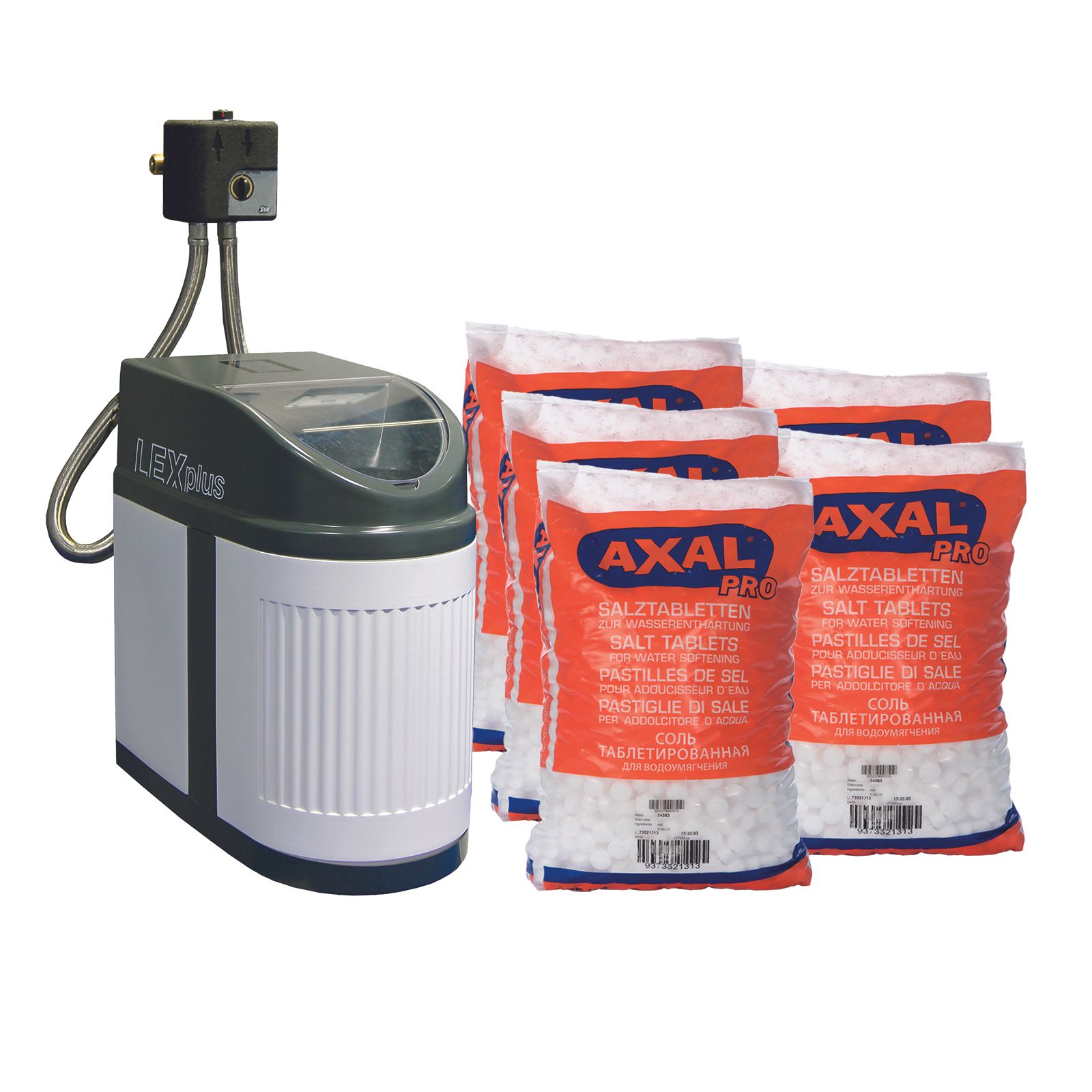 SYR Enthärtungsanlage LEX PLUS 10 Connect Set 5 x 25 kg Salz