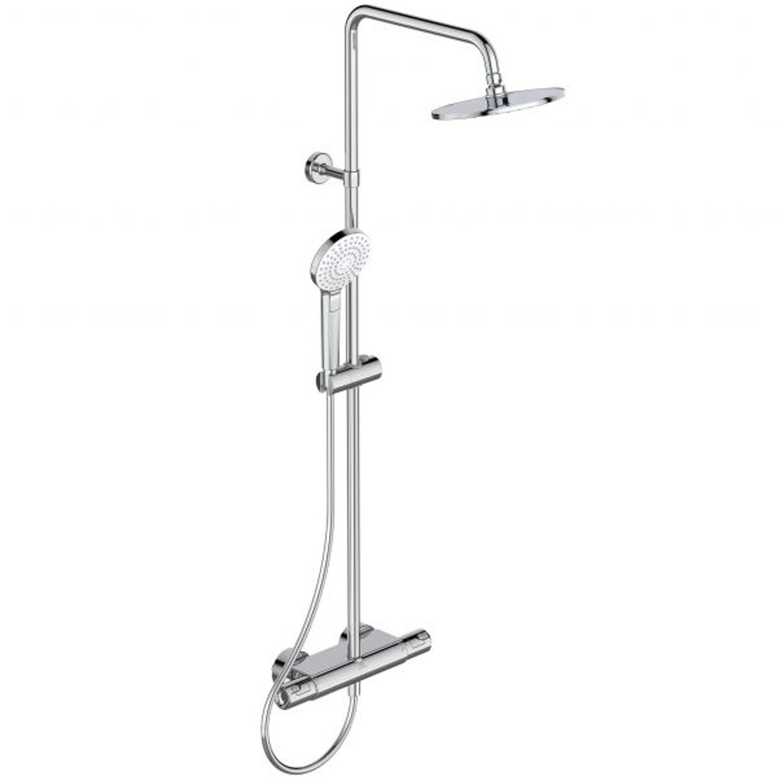 Ideal Standard Duschsystem Ceratherm T50 m Brausethermostat Schlauch 1500 mm Chrom
