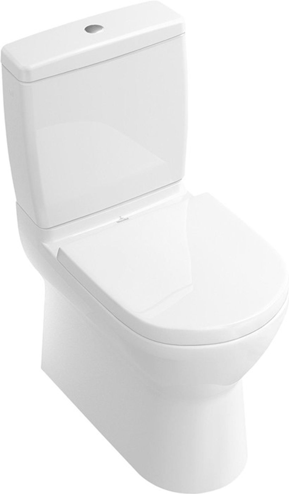 Villeroy & Boch Tiefspül-WC für Kombination O.n 565810 360x640mm Oval Weiß Alpin