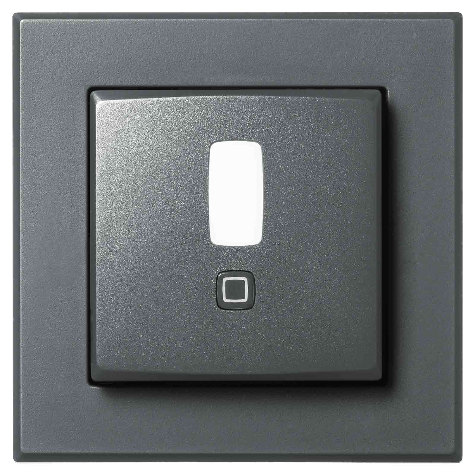 Homematic IP Smart Home Bewegungsmelder für 55er Rahmen innen HmIP-SMI55-A anthrazit