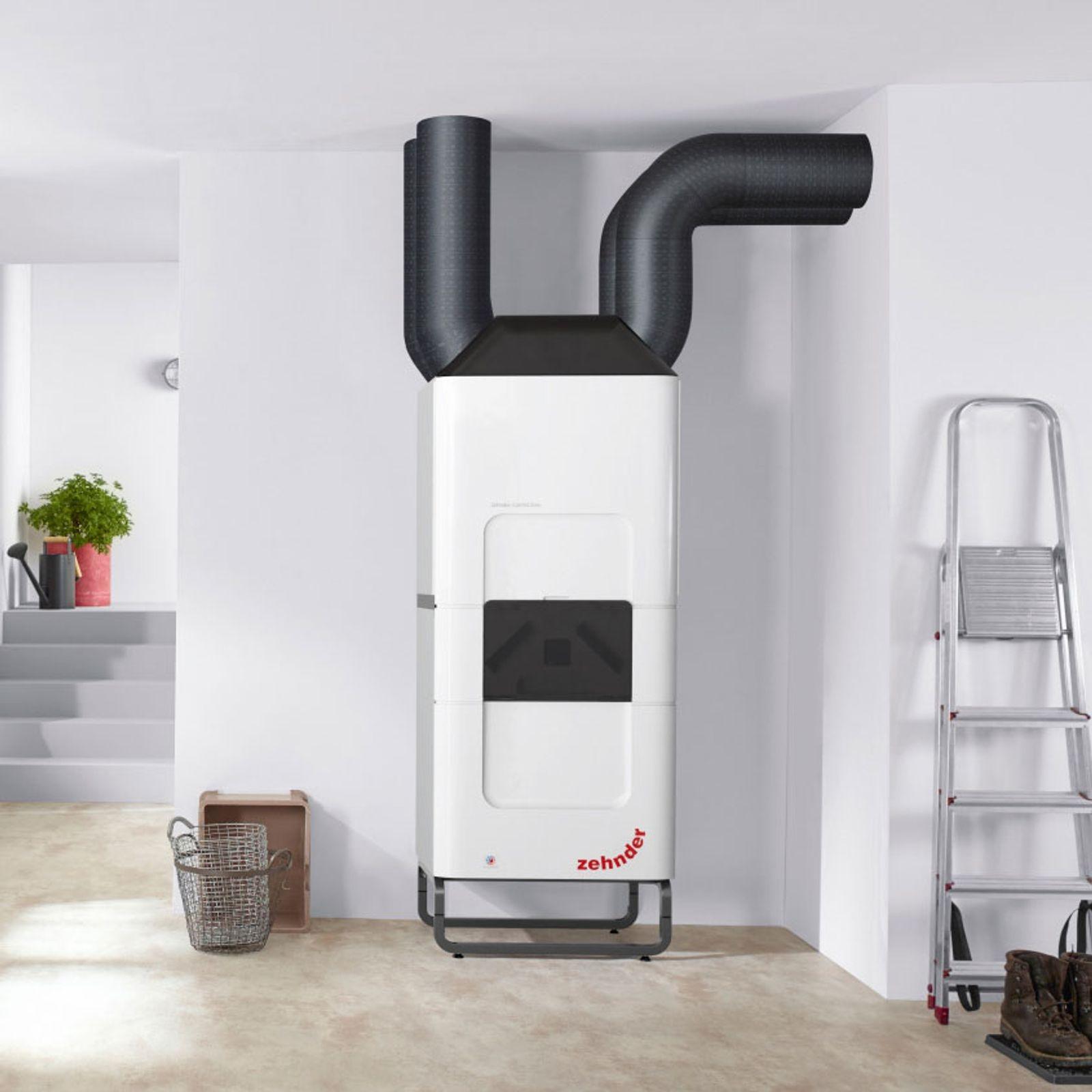 Zehnder ComfoClime Cool Basis-Paket 24 mit Lüftungsgerät ComfoAir Q350 TR