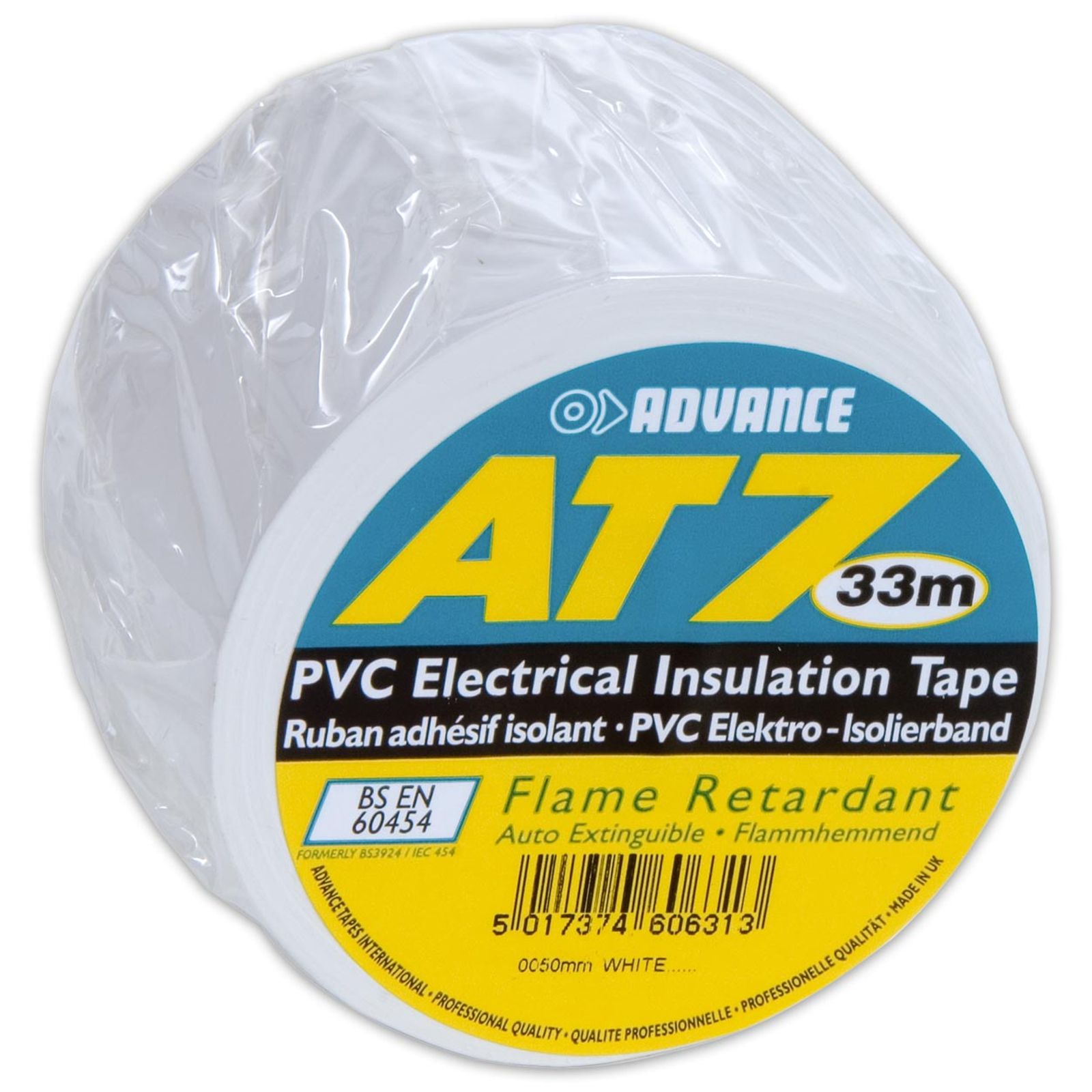 PVC Klebeband 50 mm weiss 33 m