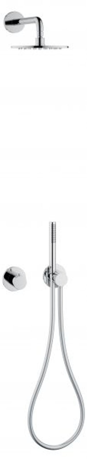 Keuco Brause-Set 7 IXMO Sets 59602 THM 2 Verbraucher rund verchromt