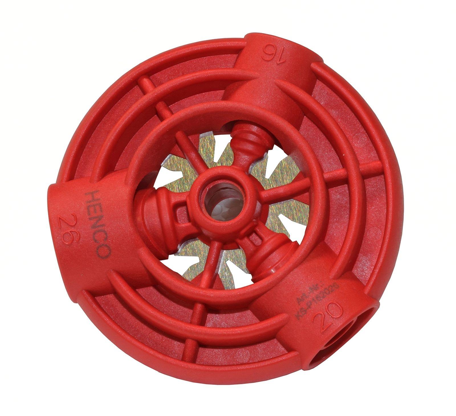 Aluverbund Steckfitting Henco Vision Kalispeed 16 x 2 - 20 x 2 - 26 x 3