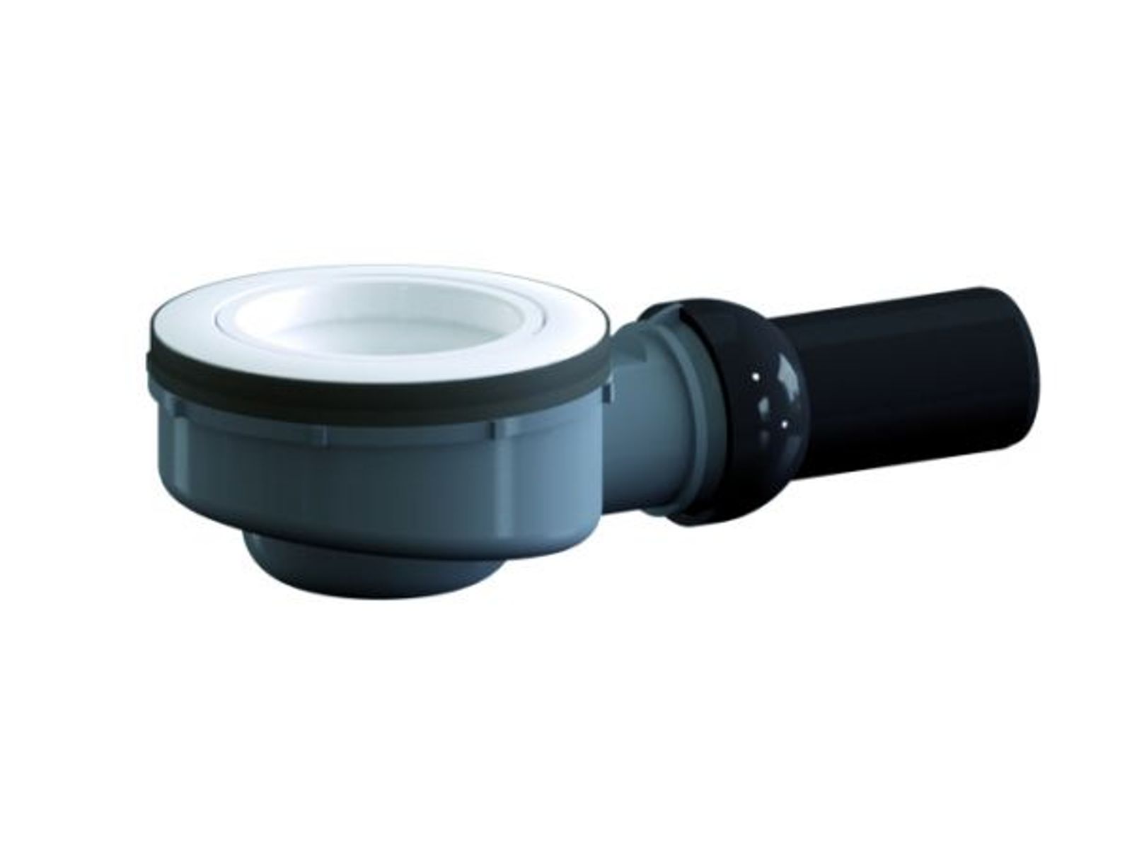 Ablaufgehaeuse ORIO DN40-60mm 160355 Abgang waagerecht