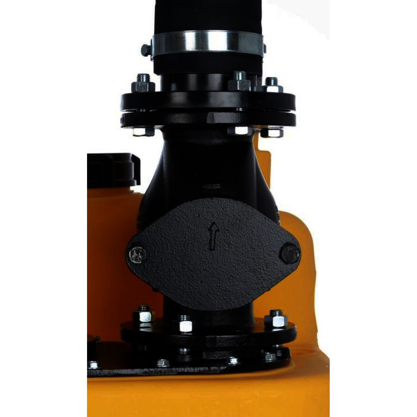 Jung Pumpen Fäkalienhebeanlage COMPLI 400 E (230V) mit montierter Rückschlagklappe R80