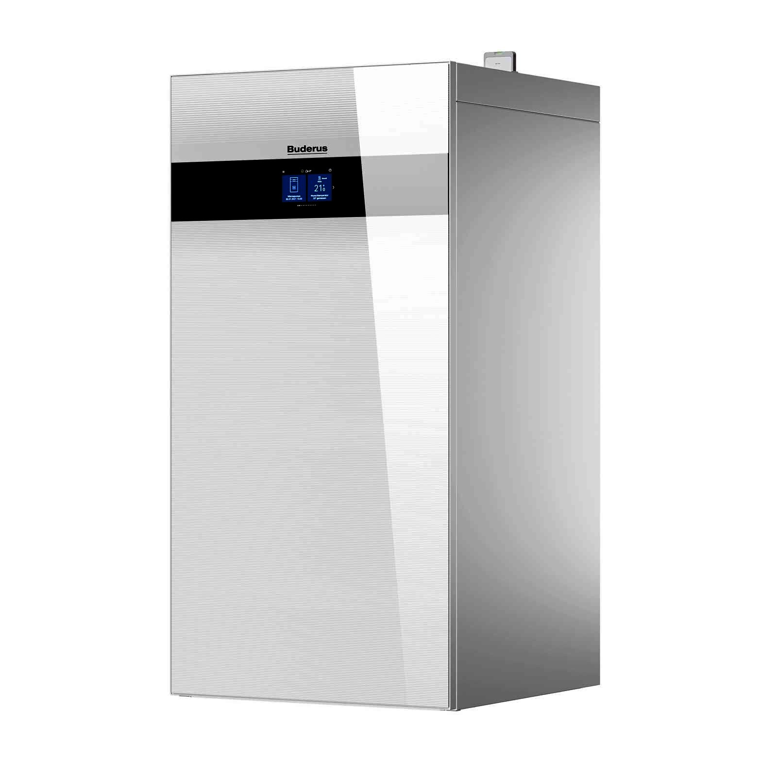 Buderus Luft-Wasser-Wärmepumpe Logaplus M WLW186i-4 AR TP70 weiss
