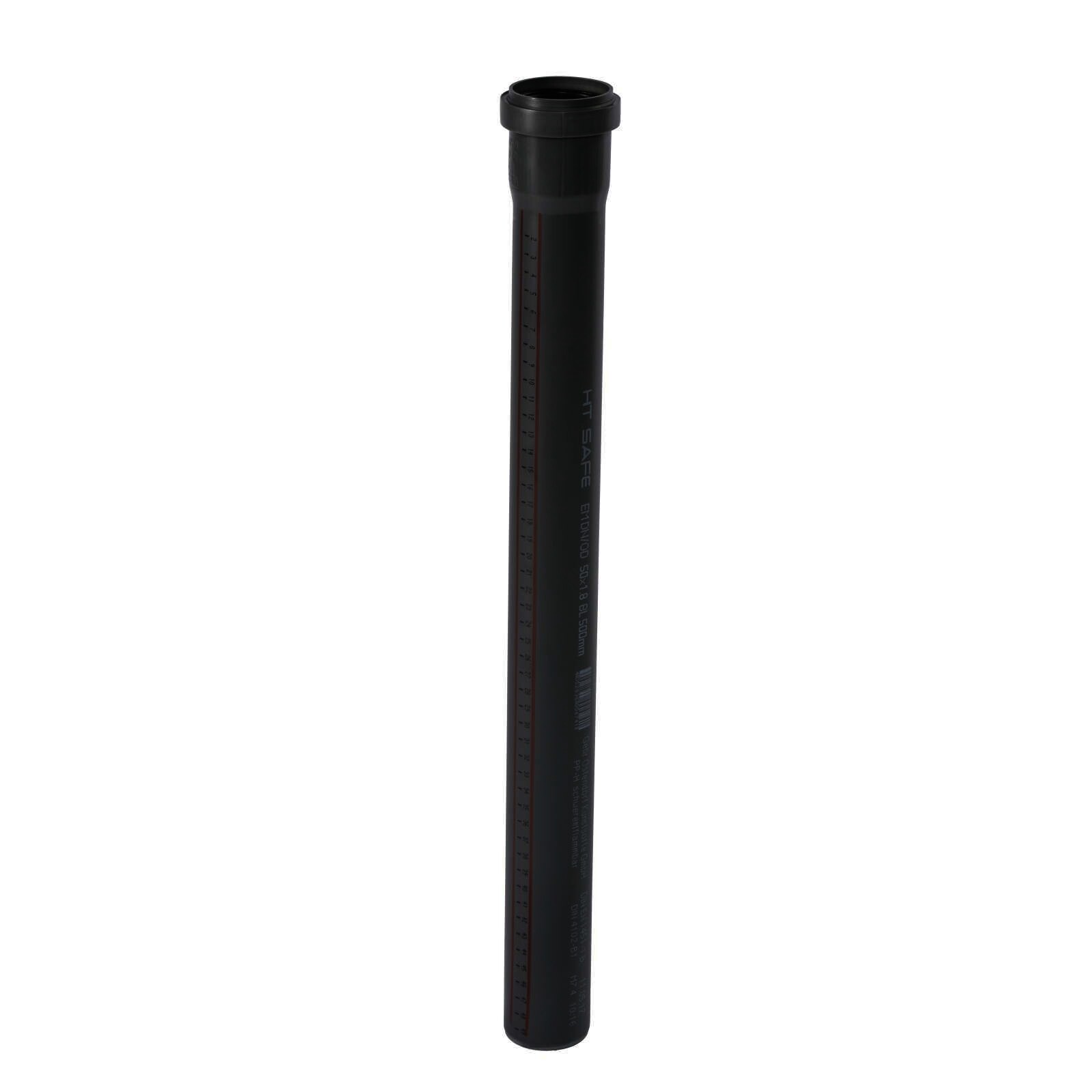 HTsafe Rohr mit Muffe DN 50 500 mm
