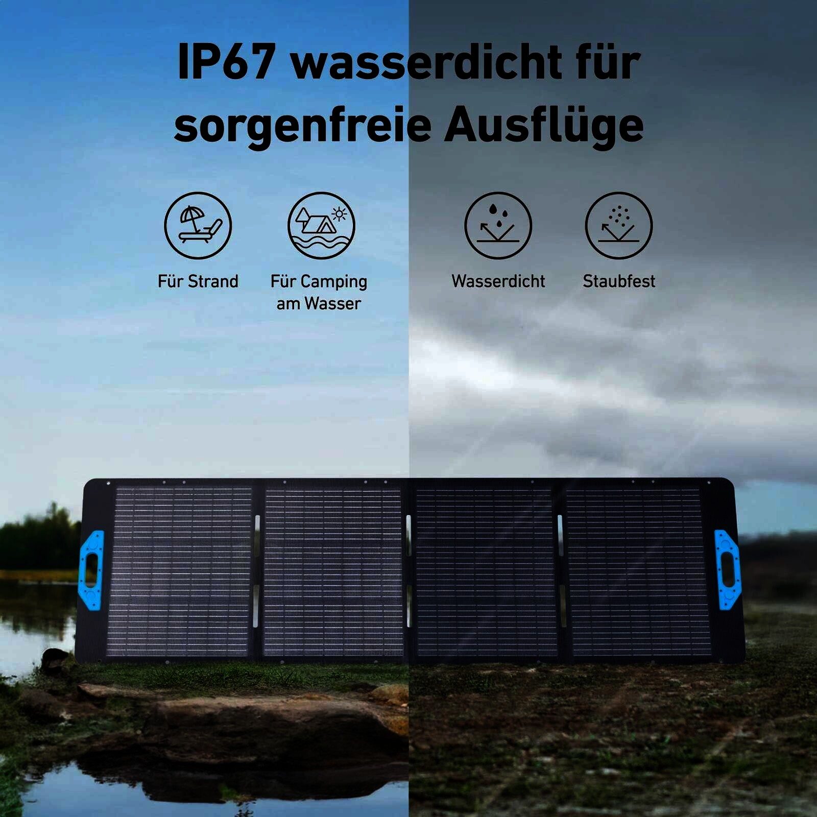 Anker SOLIX C1000 Gen2 + PS200 Set – Tragbare Powerstation mit 200W Solarpanel