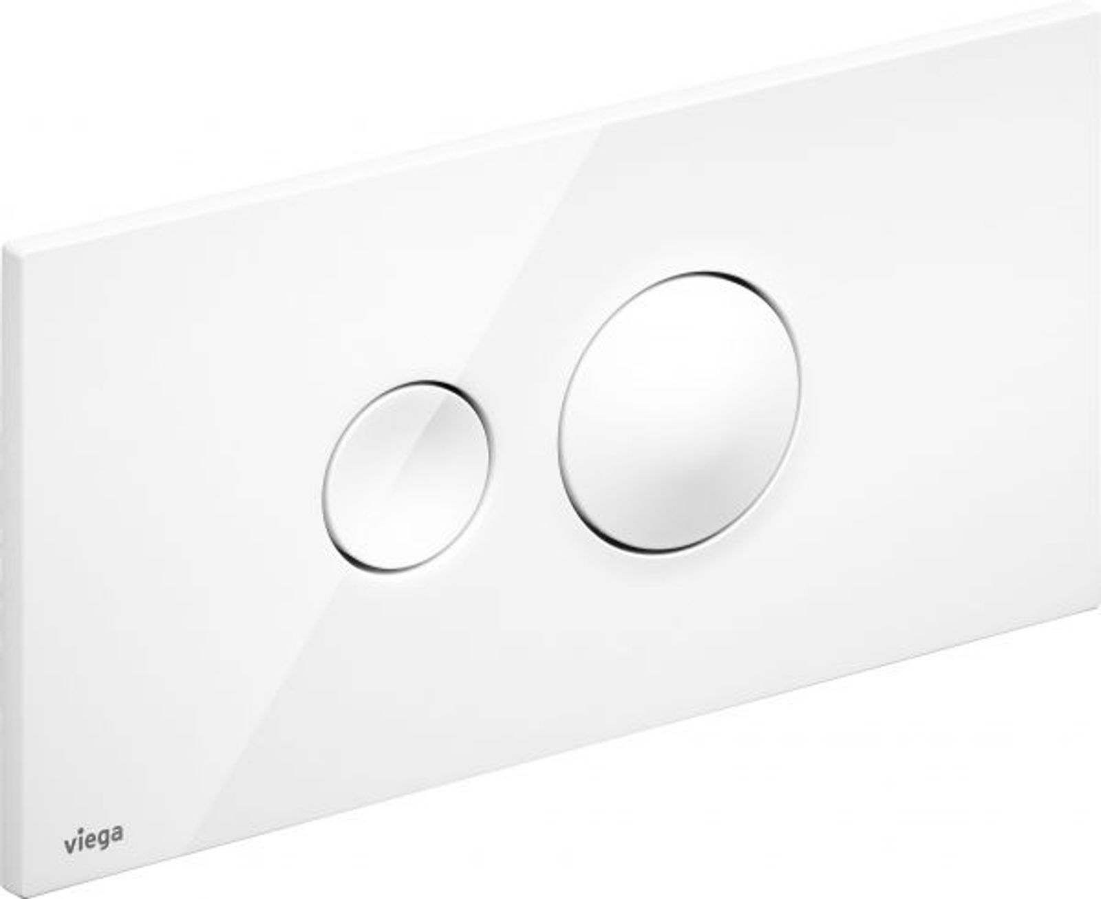Viega Betaet Platte VISIGN for Style 10 8315 1 596316 2 Mengen Kunststoff weiß