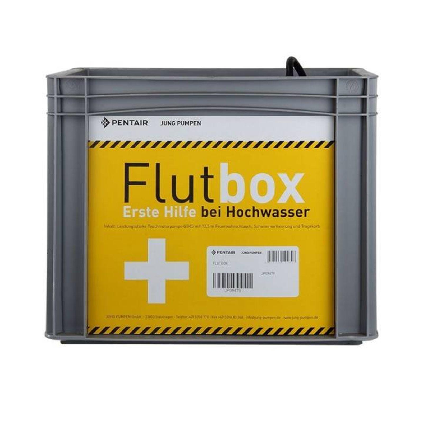 Jung Pumpen Flutbox - Erste-Hilfe-Set zur Kellerentwässerung