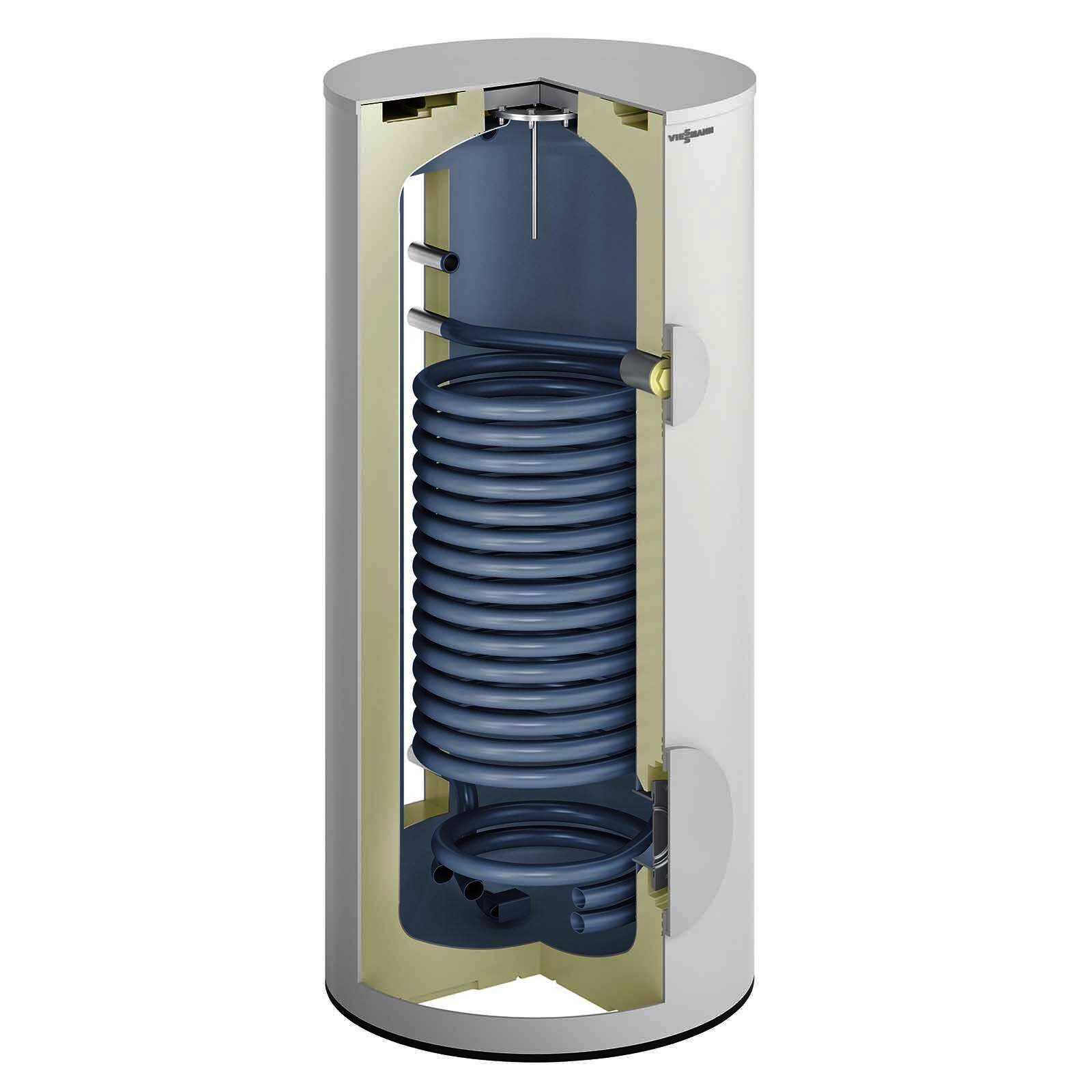 Viessmann Paket Vitocal 150-A Luft/Wasser-Wärmepumpe 9,7 kW AWO-M-E-AC 151.A10 230V Monoblock mit Speicher Vitocell 100-V CVWC 250l