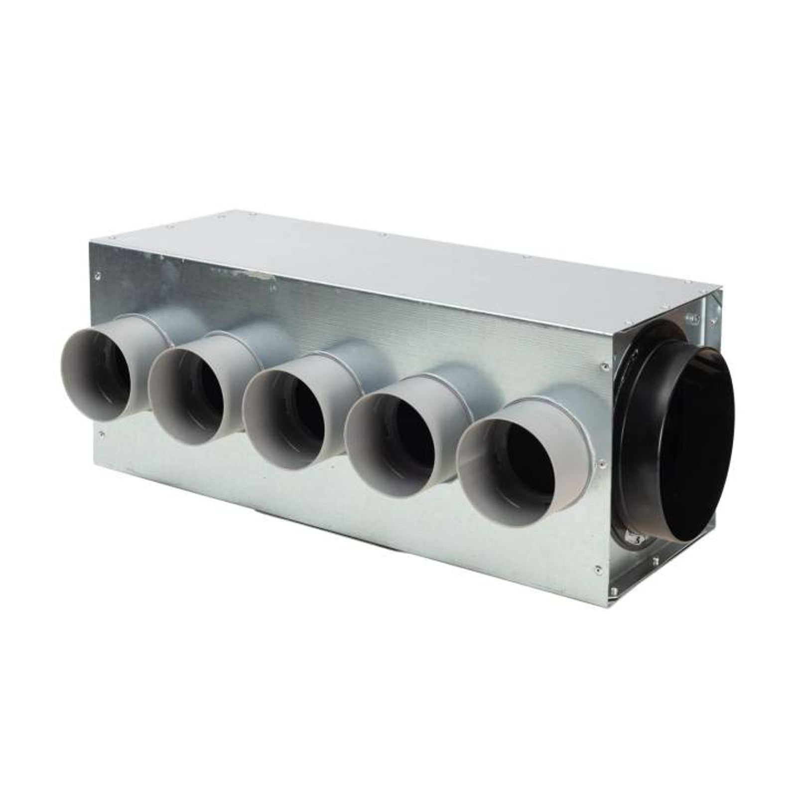 6-fach Luftverteiler für DN 75 Kunststoff-Flexkanal Anschluss DN 150