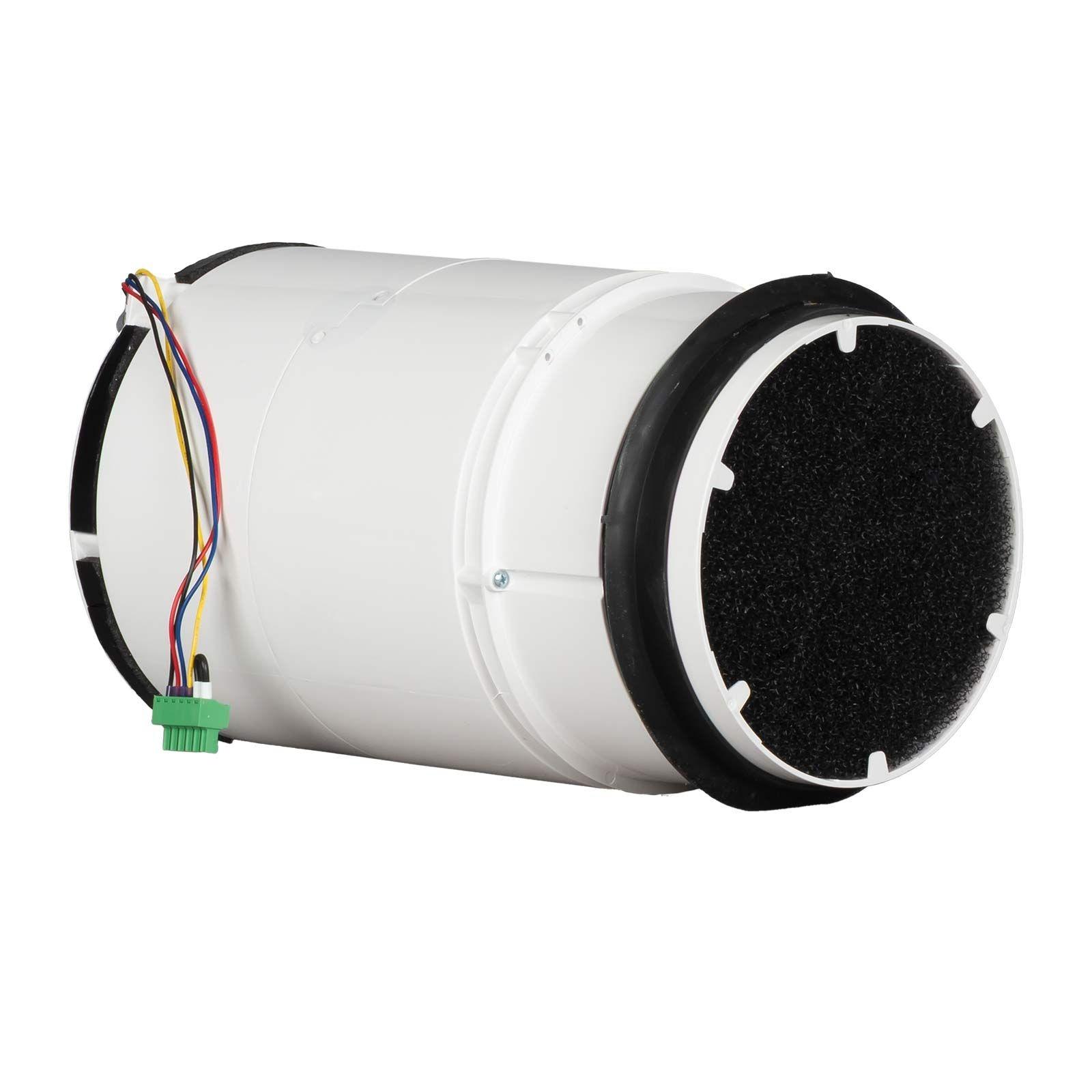 Blauberg Fertigstellungsset VENTO Expert A50-1 W V.2 weiße Innenblende, WLAN, DN 160