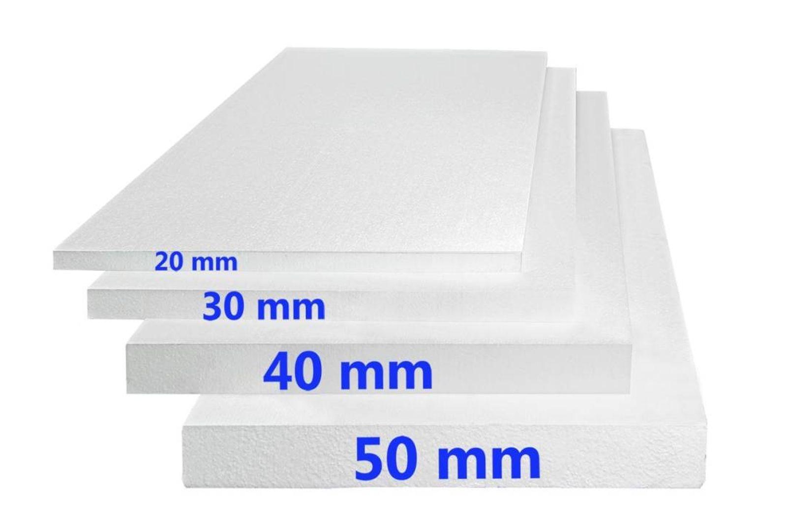 EPS Standard-Wärmedämmplatte 40 mm / WLS 035 6,0 m²