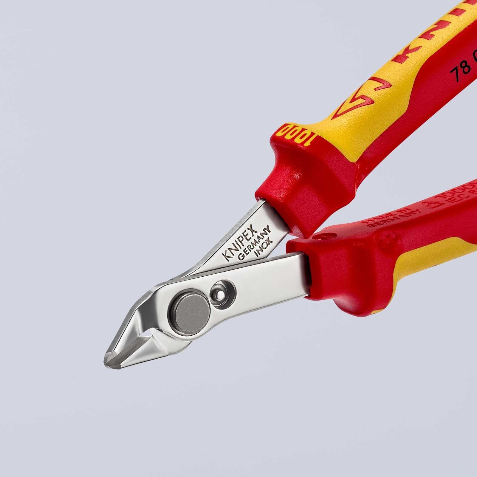 KNIPEX Electronic Super Knips® VDE-geprüfte Präzisionszange 125 mm